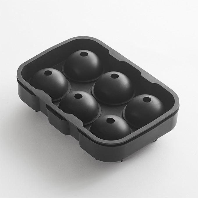 American Metalcraft SMSR8 6 Sphere Silicone Ice Mold - Perfect for Cocktails, Whiskey, and Party Drinks - Reusable & BPA-Free