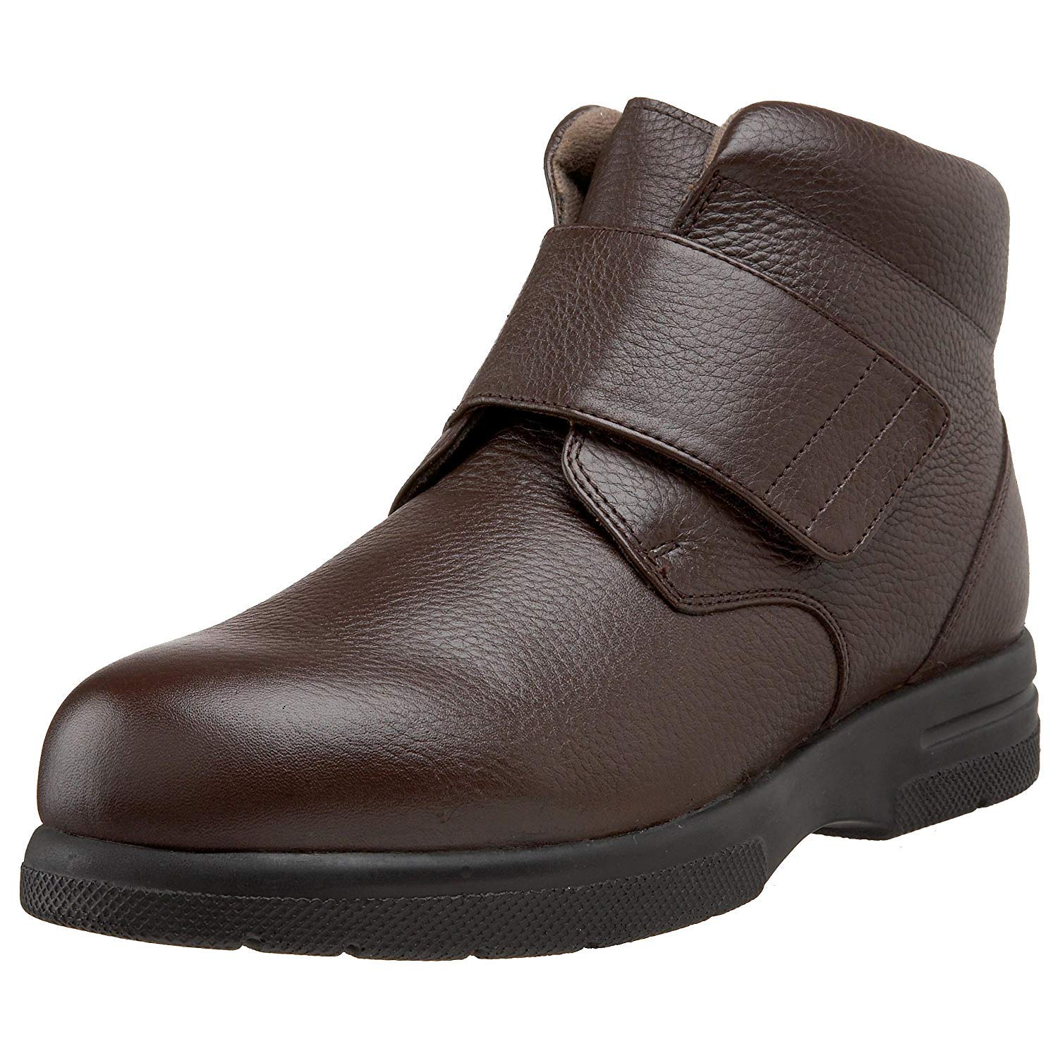 Drew Shoe Men's Big Easy Boot - Comfortable & Supportive Leather Work Boots for Wide Feet - Perfect for Construction, Hiking & Outdoor Activities