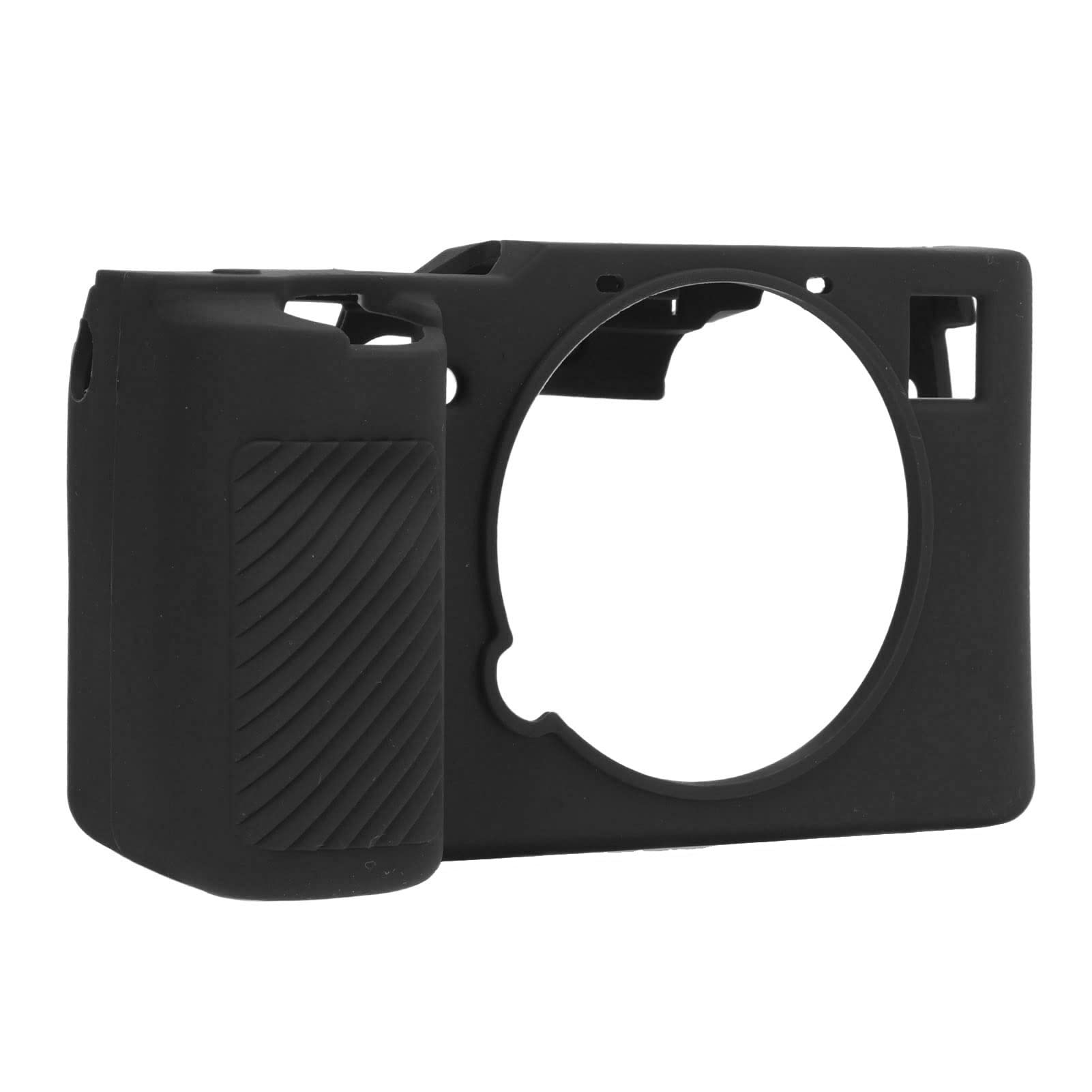 Shanrya Stretchable Dirt-Resistant Washable Silicone Camera Case - Anti-Scratch Soft Protective Cover for Sony A7C (Black) | Perfect for Outdoor Photography & Travel Protection