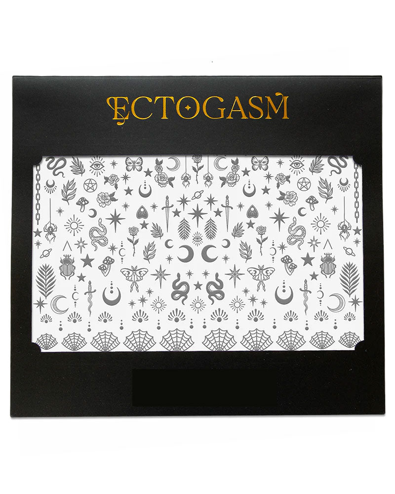 Ectogasm Nail Art Stickers 328 Pieces - Premium Self-Adhesive Nail Decals for Women - Perfect for DIY Manicure, Home Salon, Parties & Special Occasions