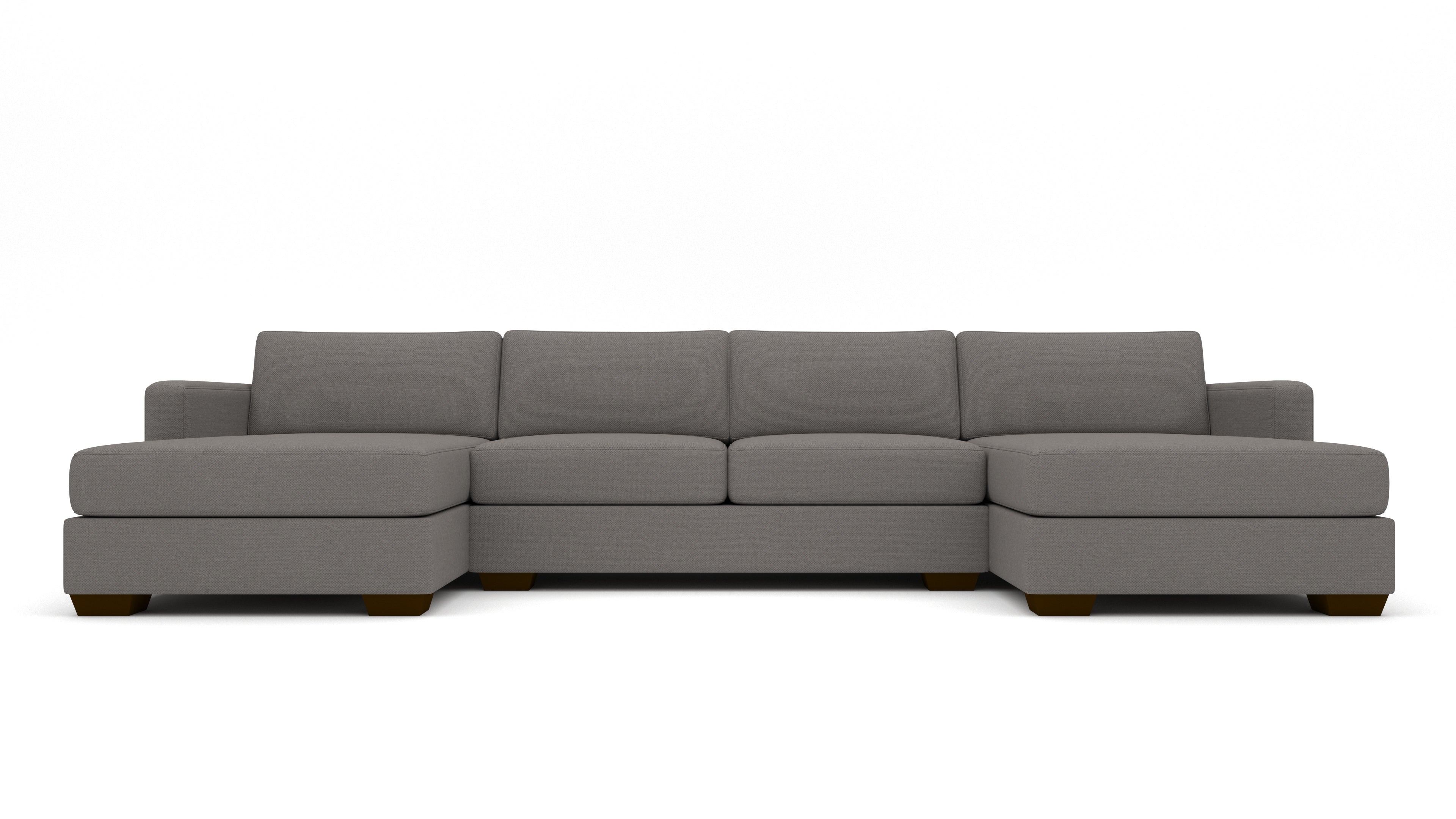 Track 141 Double Chaise with Full Sleeper Loveseat - Modern Convertible Sofa Bed for Small Spaces | Perfect for Apartments, Guest Rooms & Cozy Living Rooms