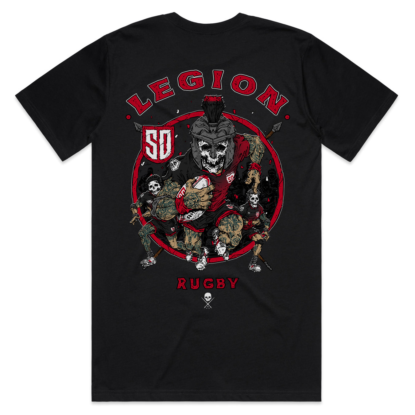 SD Legion Squad Tee - Premium Cotton Graphic T-Shirt for Men | Casual Streetwear & Gaming Apparel | Perfect for Everyday Wear, Cosplay & Legion Fan Events