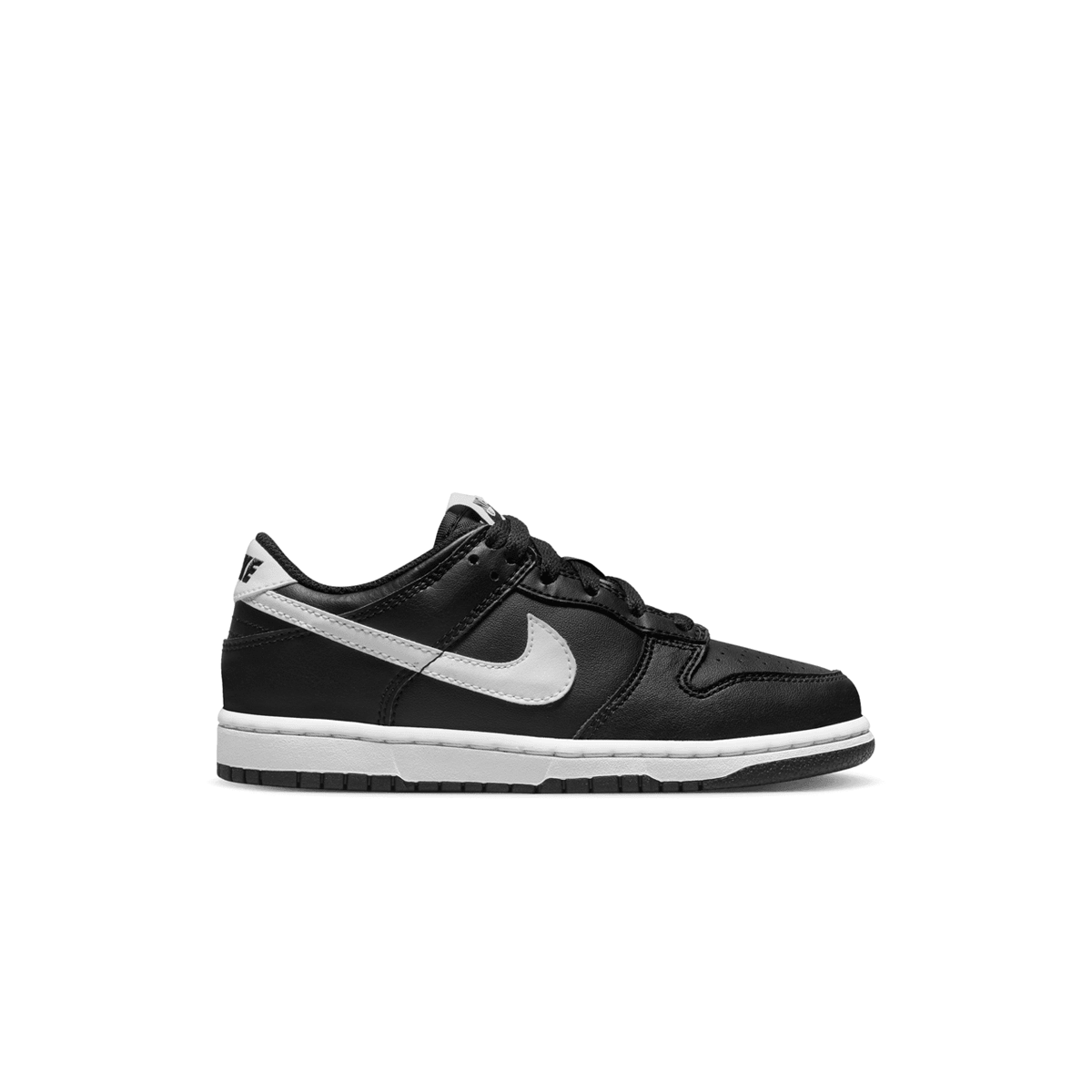 Nike Kids' Dunk Low 'Black Panda 2.0' Sneakers - Stylish & Comfortable Basketball Shoes for Boys & Girls - Perfect for School, Sports & Casual Wear