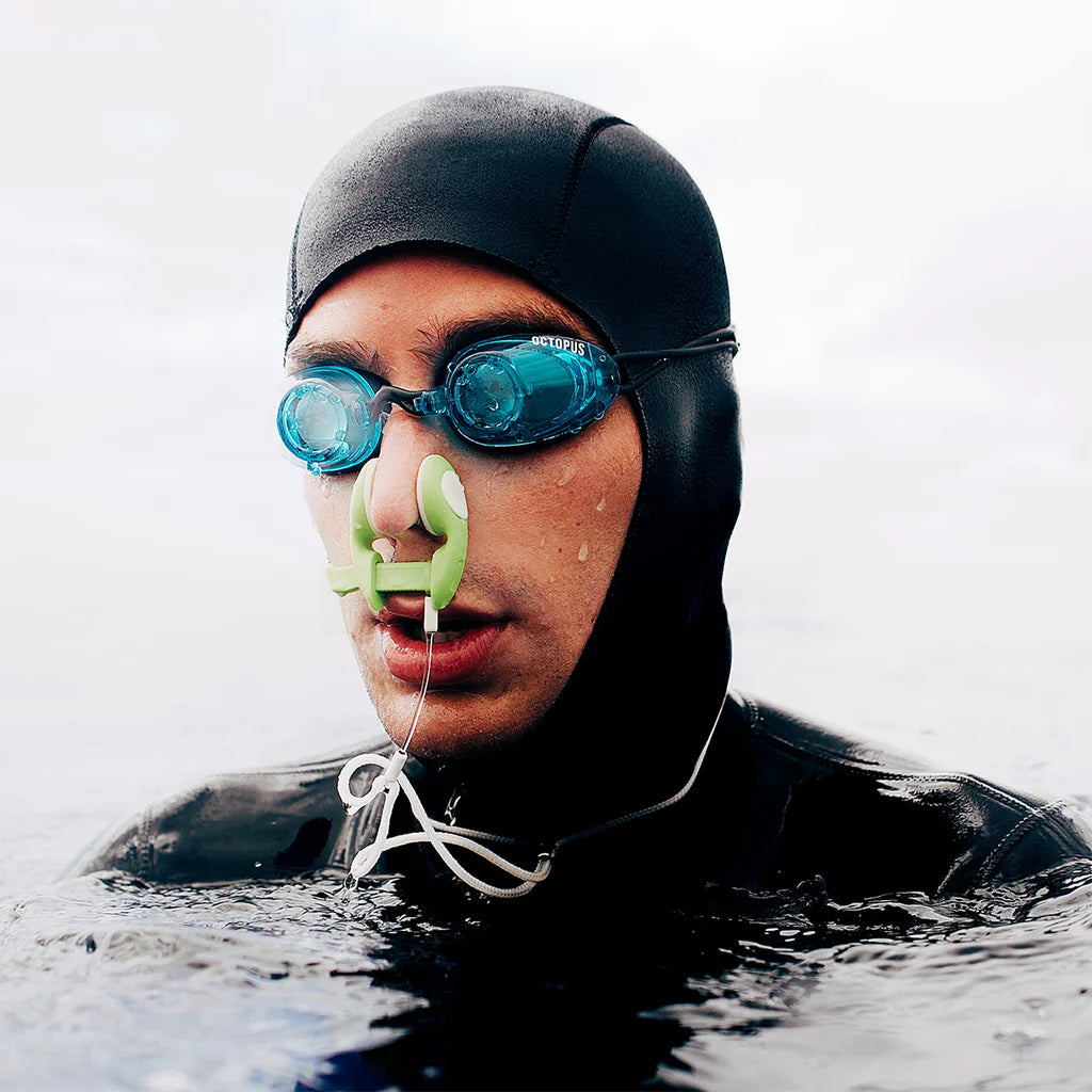 Octopus Freediving Fluid Goggles - Clear Anti-Fog Scuba Diving Mask for Spearfishing & Snorkeling - Perfect for Underwater Photography & Marine Exploration