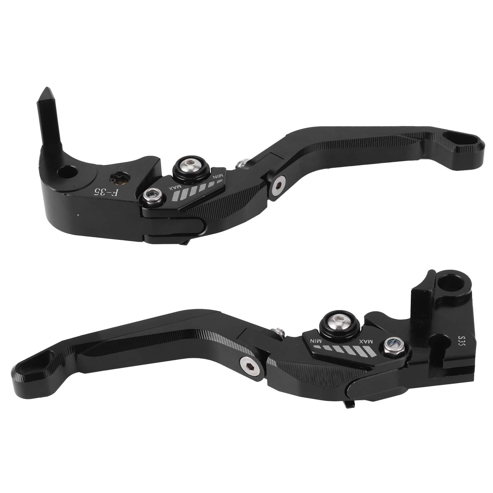 Durable Motorcycle Brake Lever Set (2pcs) - Universal Fit for Smooth Riding