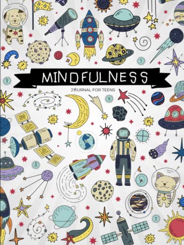 Mindfulness Journal for Teen Boys - Daily Positivity Diary with Prompts & Feelings Log | Encourages Optimism & Gratitude | Perfect for Self-Reflection, Stress Relief & Emotional Growth