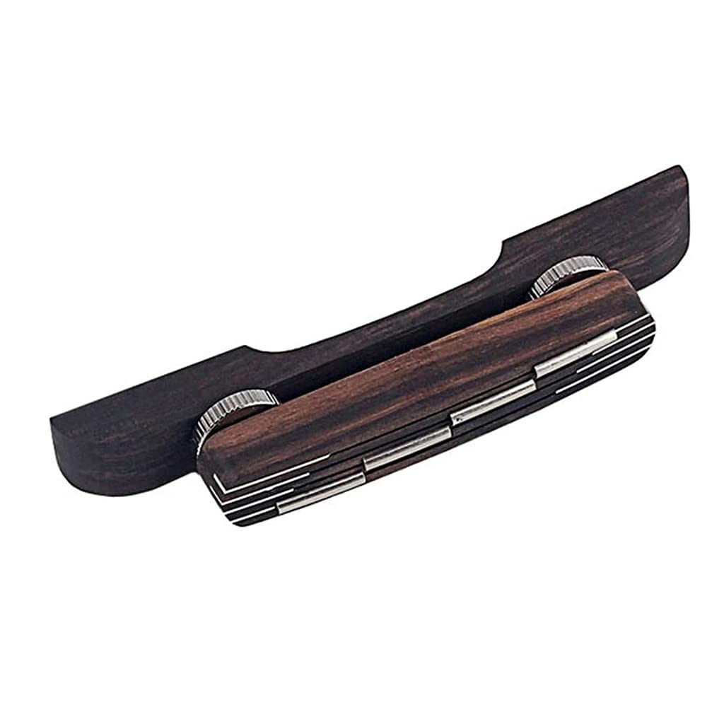 Adjustable Wooden Bass Guitar & Mandolin Bridge Replacement - Premium Guitar Parts & Instrument Accessories for Musicians | Perfect for DIY Repairs & Instrument Upgrades