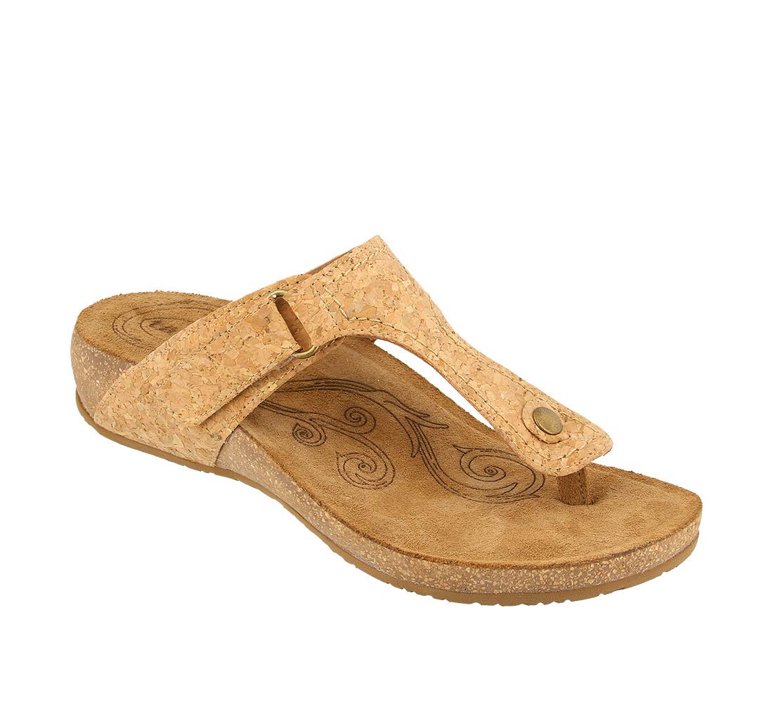 Taos Footwear Women's Lucy Sandal - Comfortable Leather Walking Sandals for Women | Perfect for Summer, Travel & Casual Outings