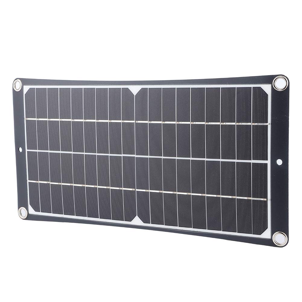 Portable Solar Charger for Phones - High Efficiency Solar Panel with USB Output for Outdoor Camping, Hiking & Emergency Power Supply