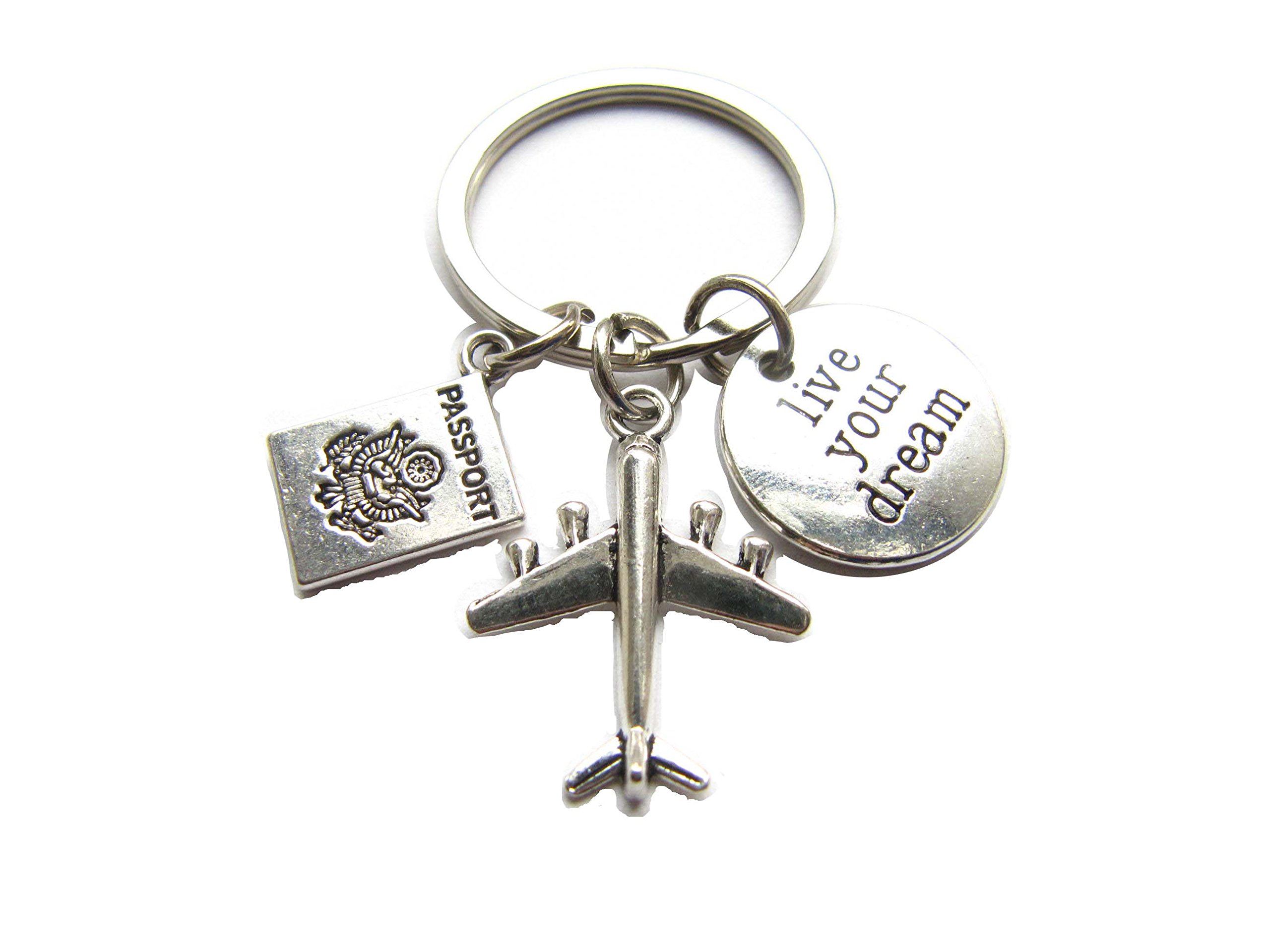 Travel Keychain Gift for Graduation & Cabin Crew - Perfect for Holidays