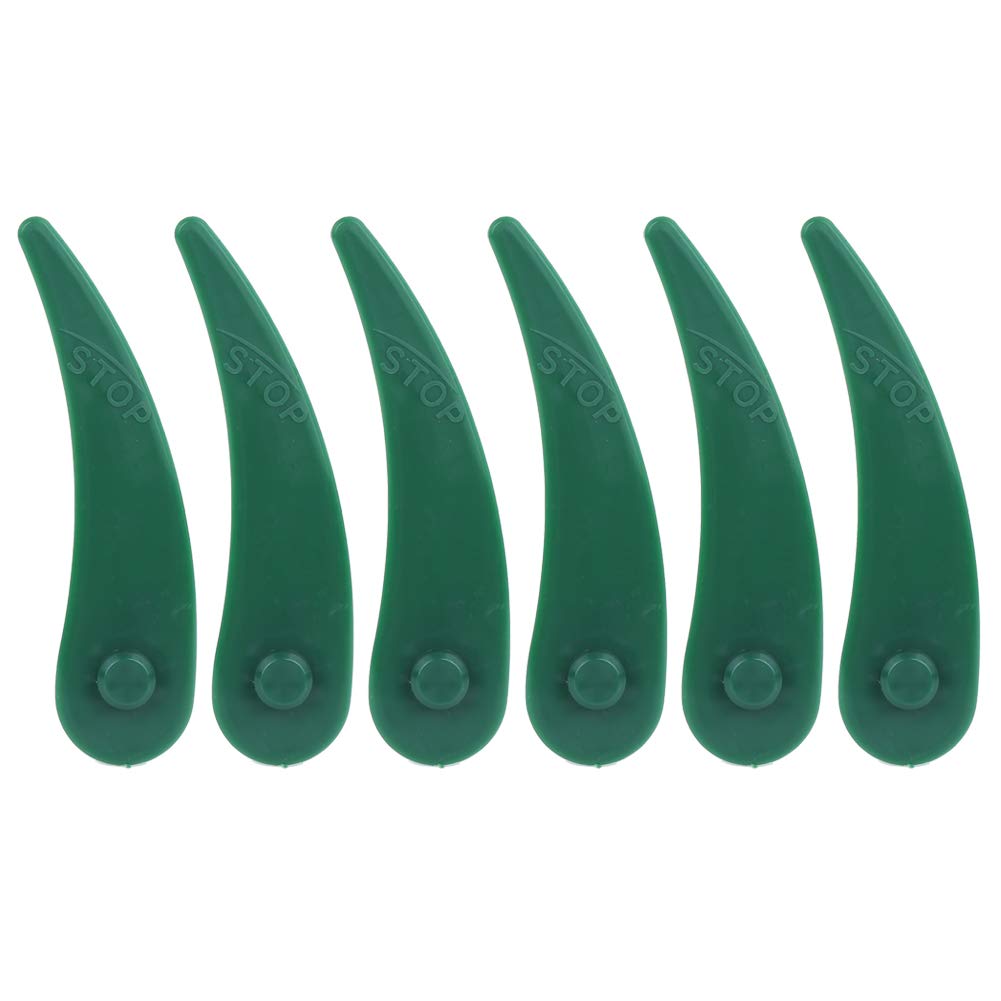 50Pcs Replacement Plastic Blades for Art 2318Li/2618Li Lawn Mower - 3.3 Inch Aqur2020 Mower Blade Accessories - Perfect for Lawn Maintenance & Grass Trimming