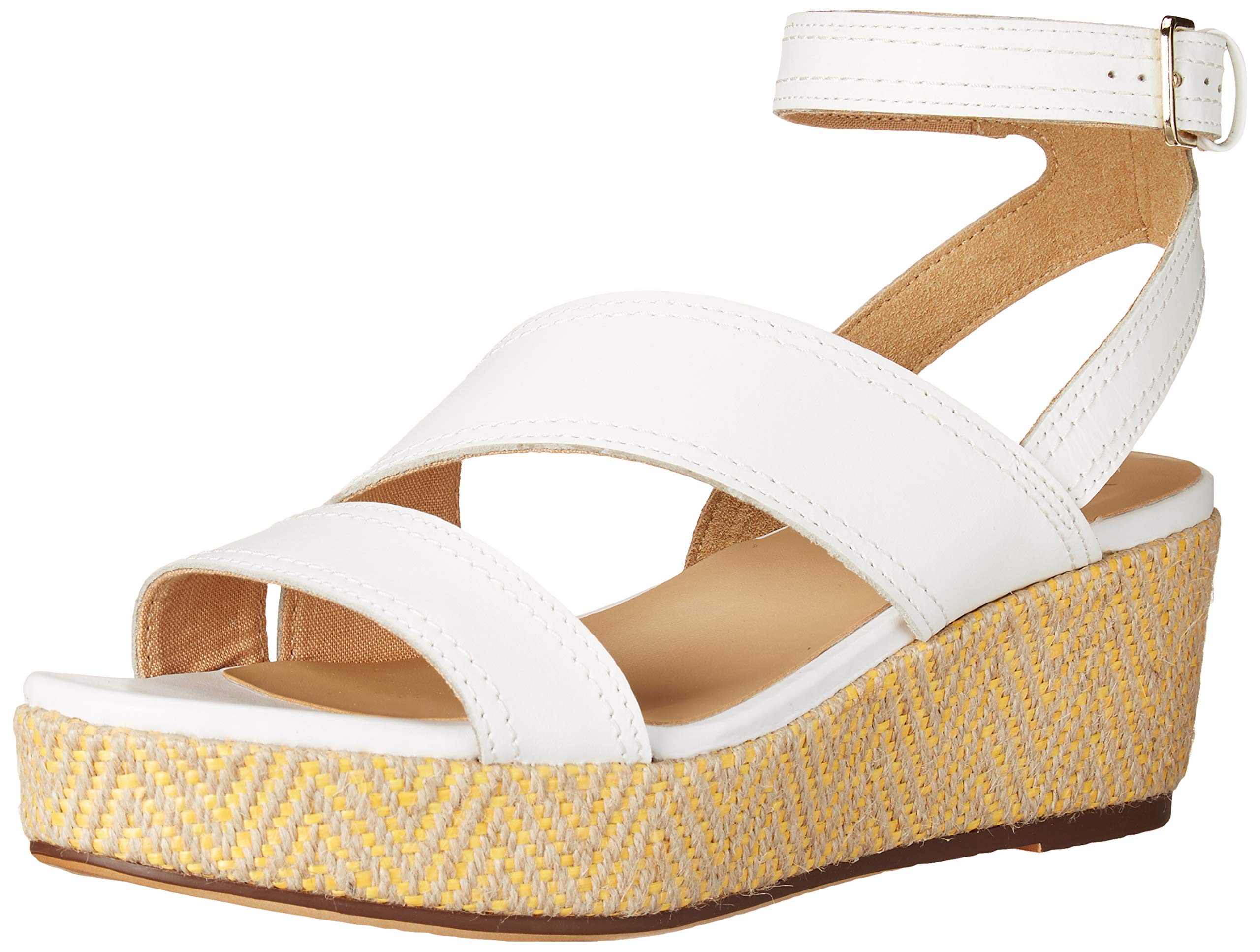 Naturalizer Women's Ursa Wedge Sandals - Comfortable Casual Summer Shoes with Arch Support for Walking, Beach & Outdoor Activities