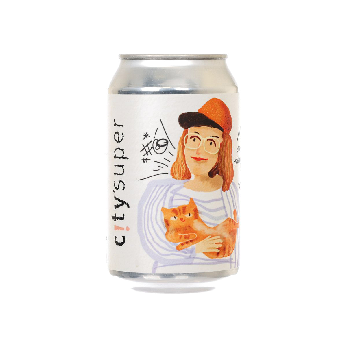 Premium Japanese Peach Highball Cocktail (5% Alcohol) - CITY'SUPER X MEZZANINE MAKERS - Refreshing Canned Drink (330mL) - Perfect for Parties, BBQs & Summer Relaxation