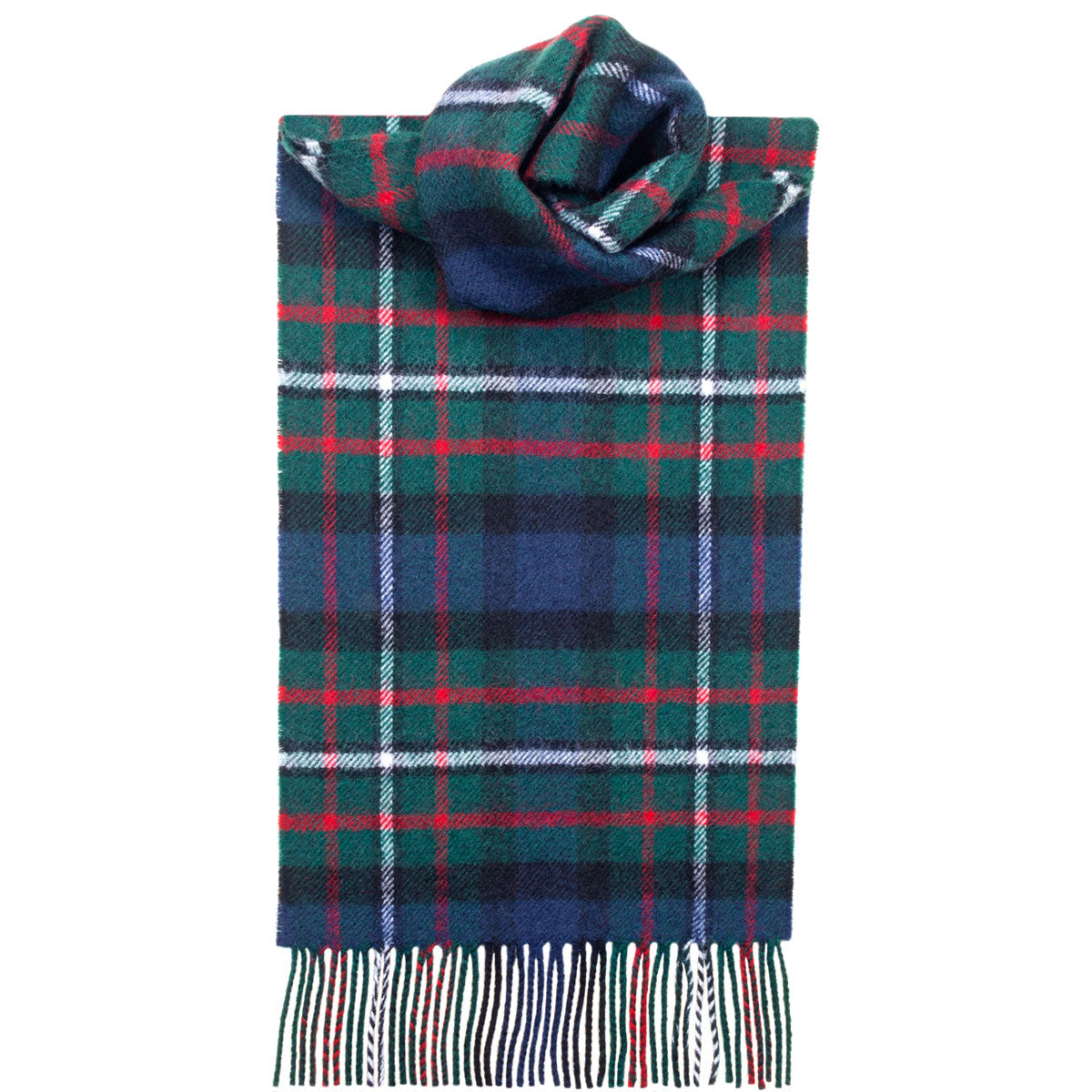 Ferguson Modern Tartan Scarf - Stylish Plaid Wool Wrap for Men & Women - Perfect for Winter Fashion, Outdoor Activities and Holiday Gifts
