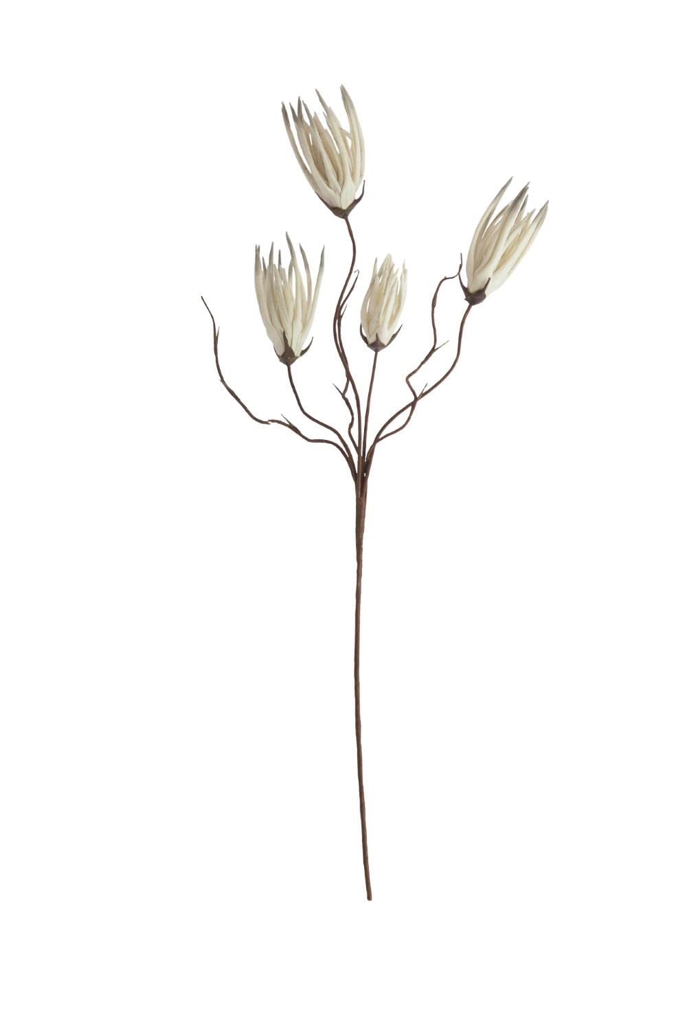Kalalou Airy Floral Stem - Cream Artificial Flower for Home Decor | Perfect for Wedding Centerpieces, Table Arrangements & DIY Crafts