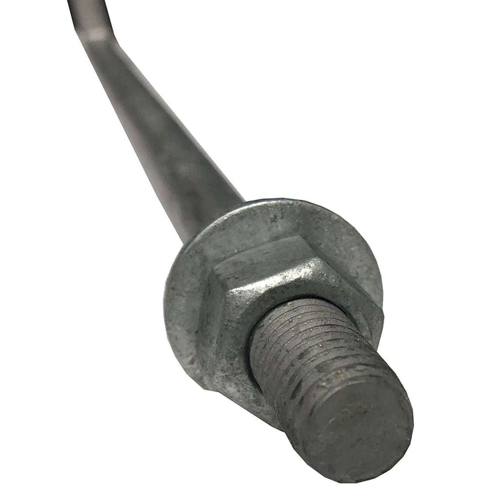 10 x 1/2 Inch Heavy Duty Anchor Bolt with Nut - Secure Fixtures for Concrete, Masonry & Drywall - Perfect for Shelves, TV Mounts & Structural Support