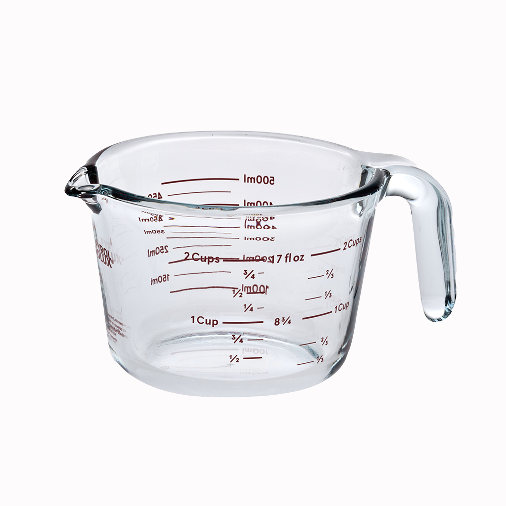 PYROLUX Glass Measuring Jug - 2 Sizes (32oz & 64oz) for Baking, Cooking & Liquid Measurement - Durable Kitchen Essential for Home & Professional Use