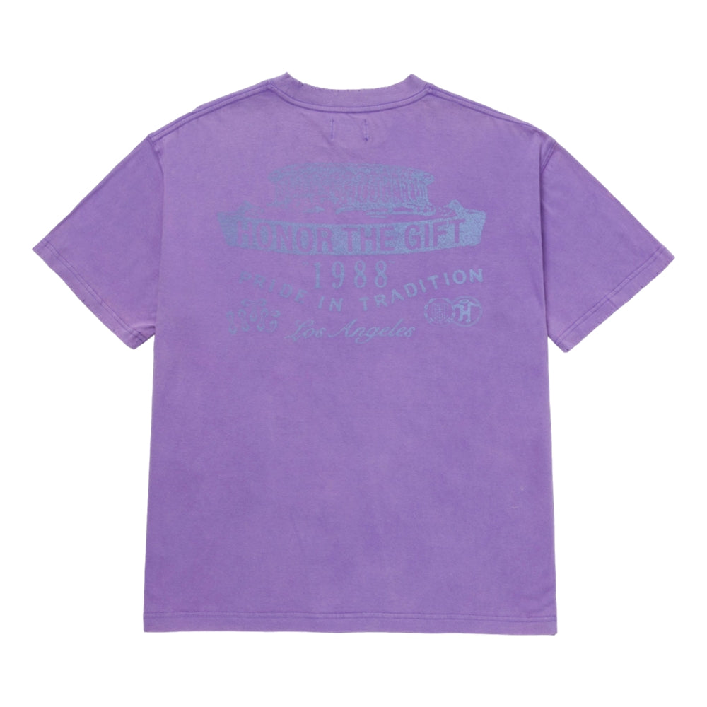 HONOR THE GIFT HTG Forum Short Sleeve T-Shirt - Purple Cotton Streetwear Tee for Men | Casual Wear, Street Style & Everyday Outfits