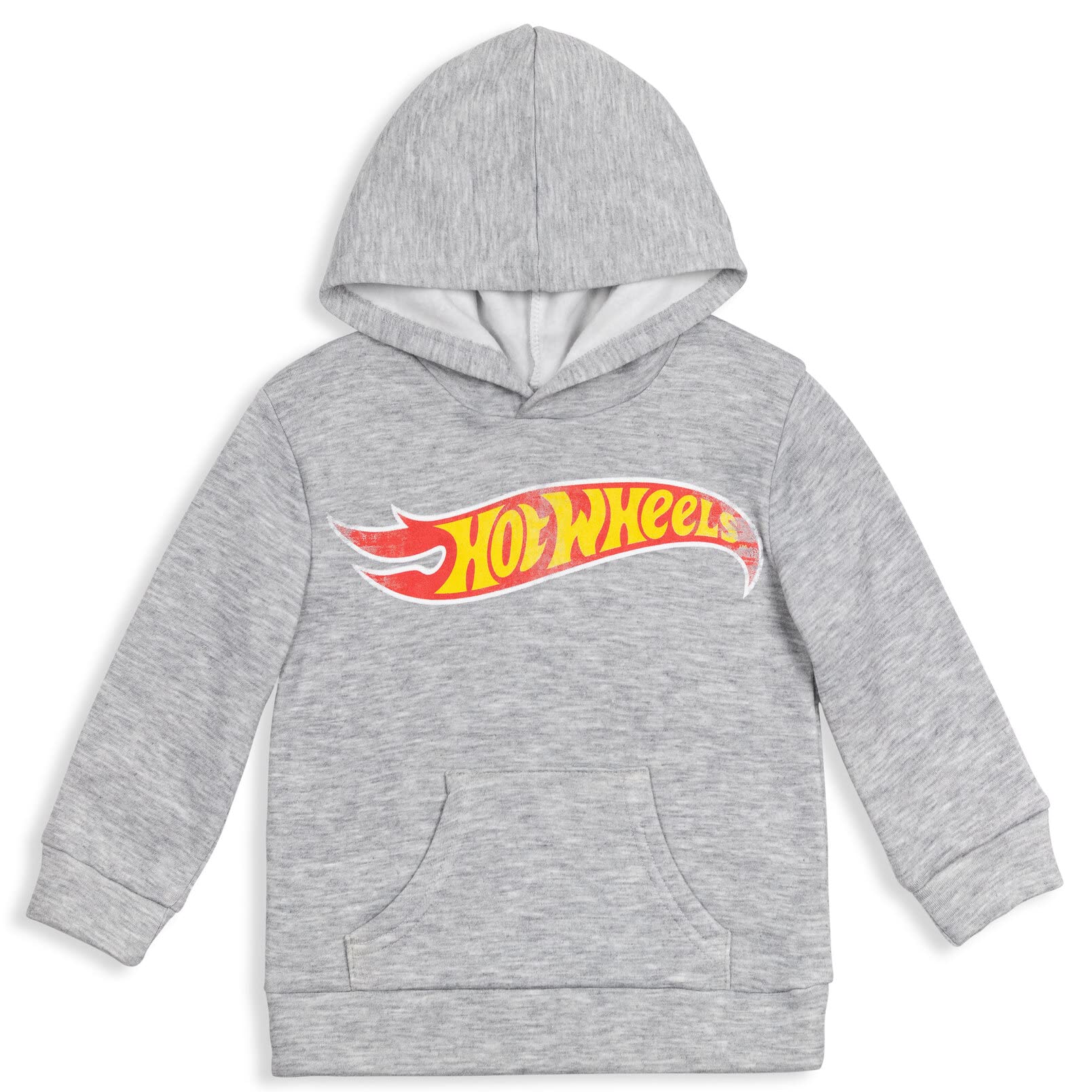 Hot Wheels Fleece Pullover Hoodie for Kids - Soft & Warm Toddler to Big Kid Sizes (2T-14) - Perfect for Playdates, School & Outdoor Adventures