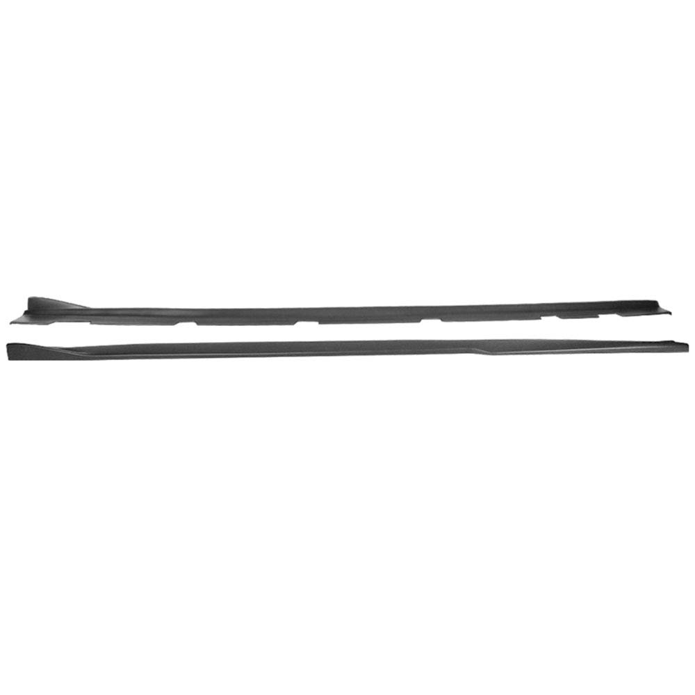 FREEMOTOR802 Compatible Side Skirts for 2011-2023 Dodge Charger Base & SXT - V3 Style Unpainted Black PP Rocker Panels | Perfect for Car Customization & Body Protection