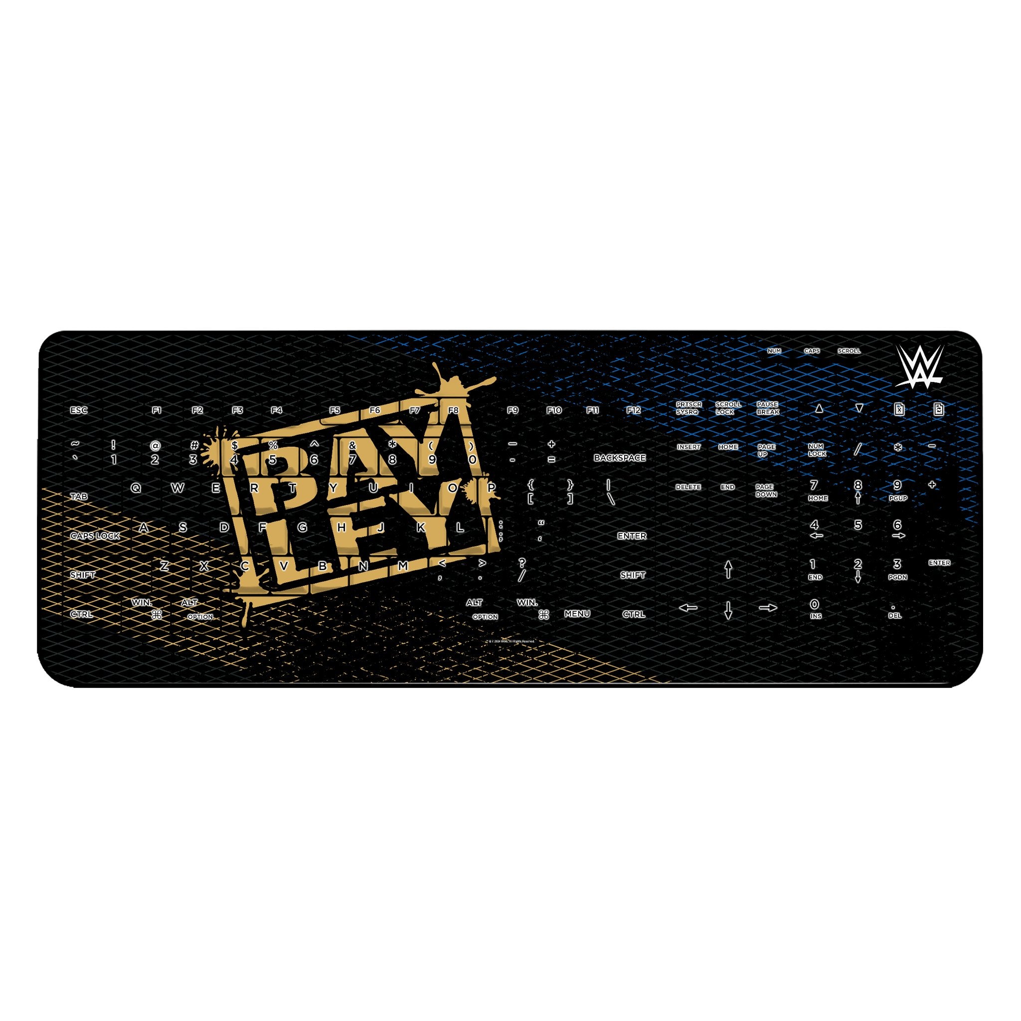Bayley Steel Wireless USB Keyboard - Ergonomic Design for Comfortable Typing | Perfect for Office, Home & Gaming Use