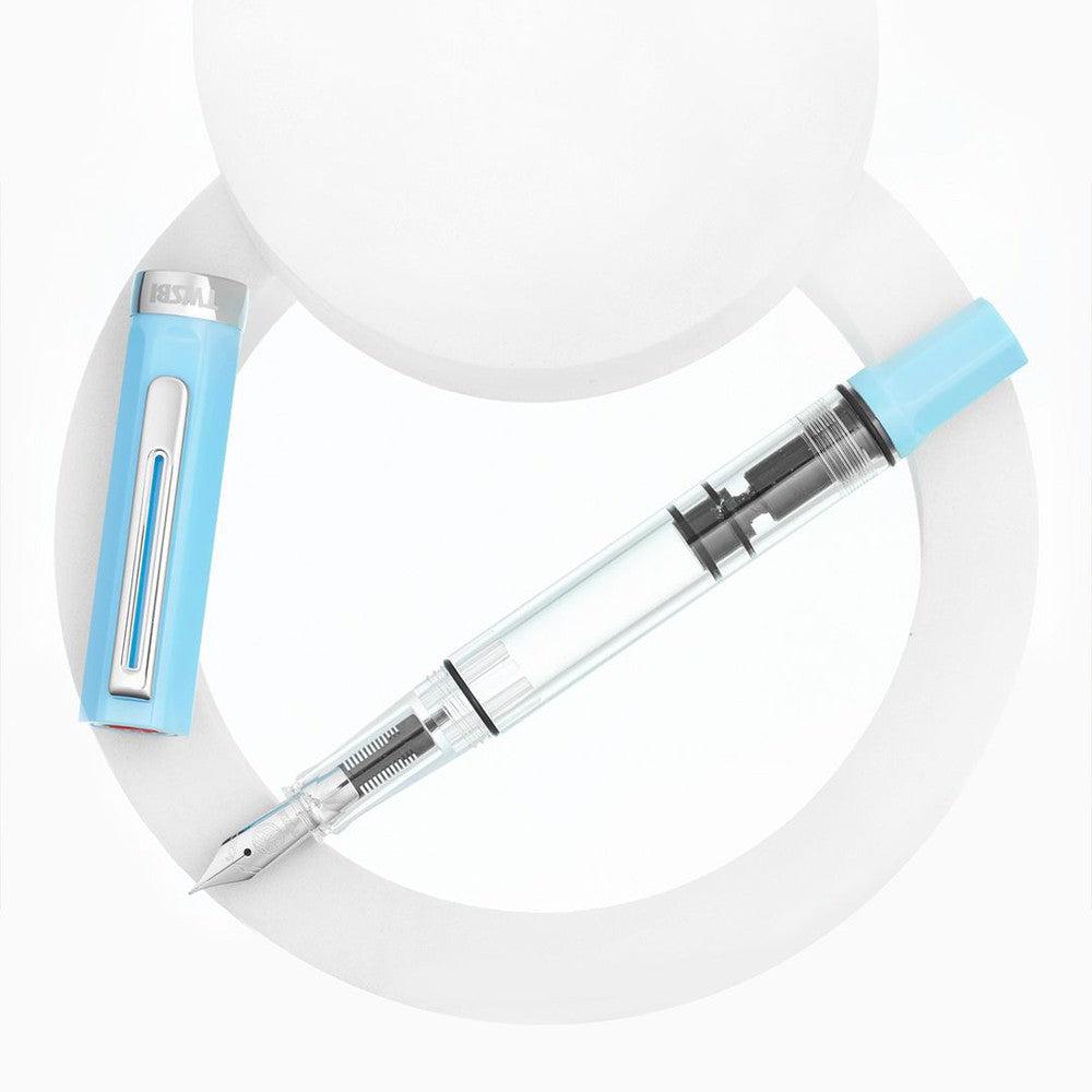 TWSBI Eco Sky Blue Fountain Pen - Limited Edition (2024) | Premium Writing Instrument for Journaling, Calligraphy & Everyday Use