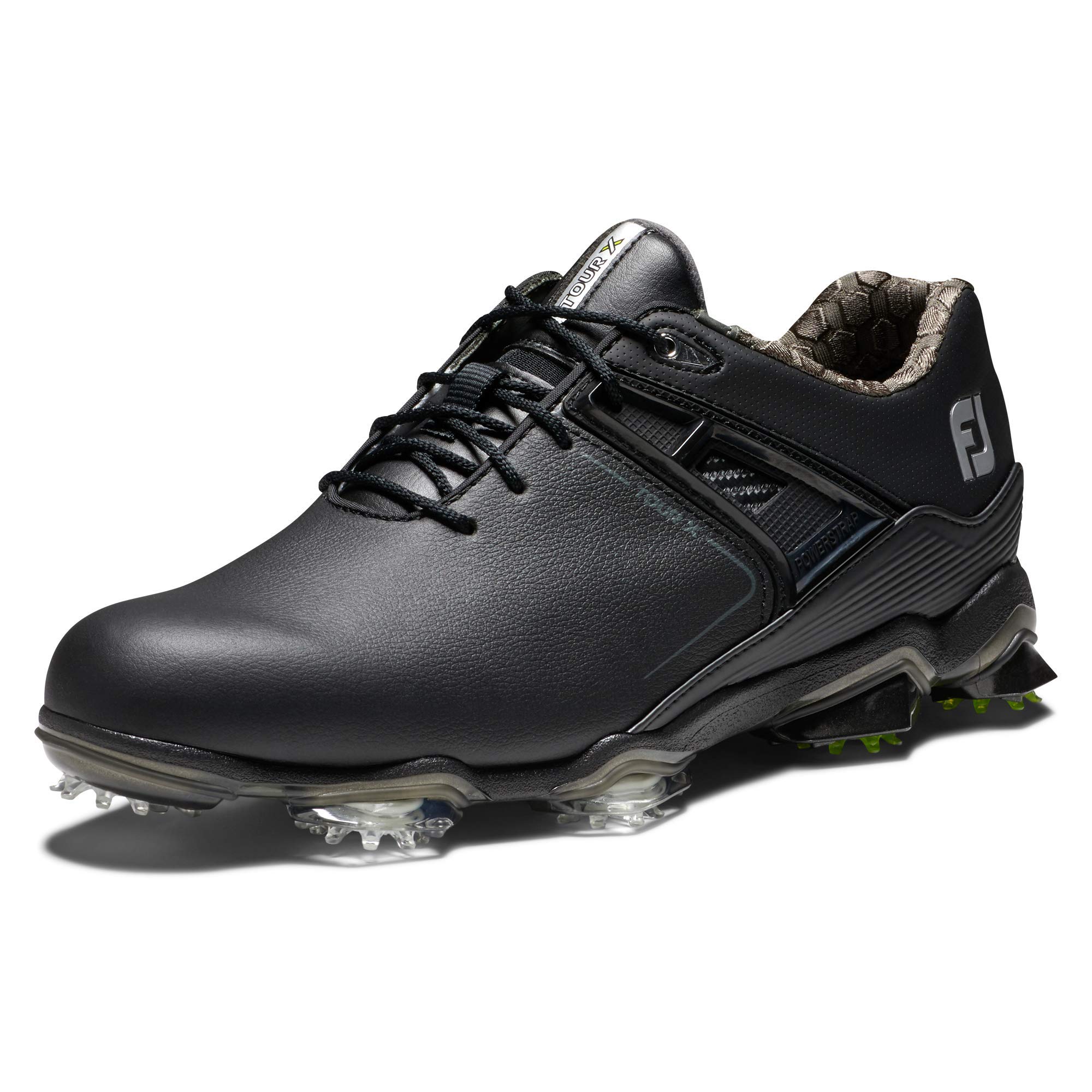 FootJoy Men's Tour X Spiked Golf Shoes - Waterproof & Lightweight for Maximum Comfort & Performance on the Course | Ideal for Professional & Amateur Golfers