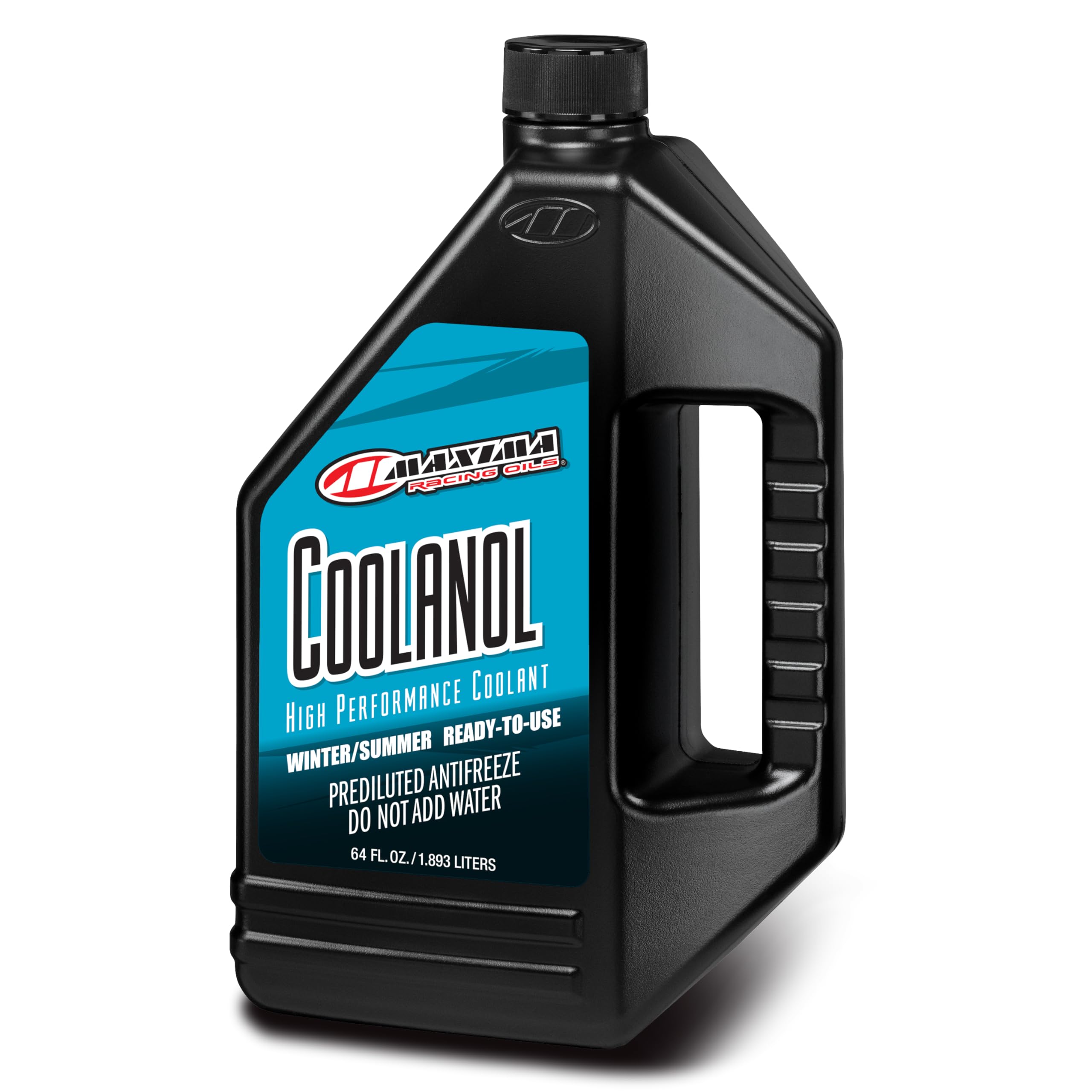 Maxima Coolanol 50/50 Engine Coolant & Antifreeze Treatment - Premium Motorcycle, ATV & Powersports Coolant for Extreme Temperatures | Summer Heat Protection & Winter Freeze Prevention