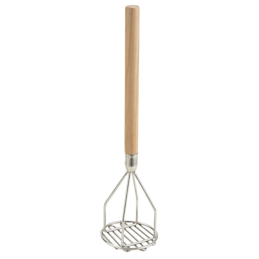Winco 4 Round Potato Masher with 18