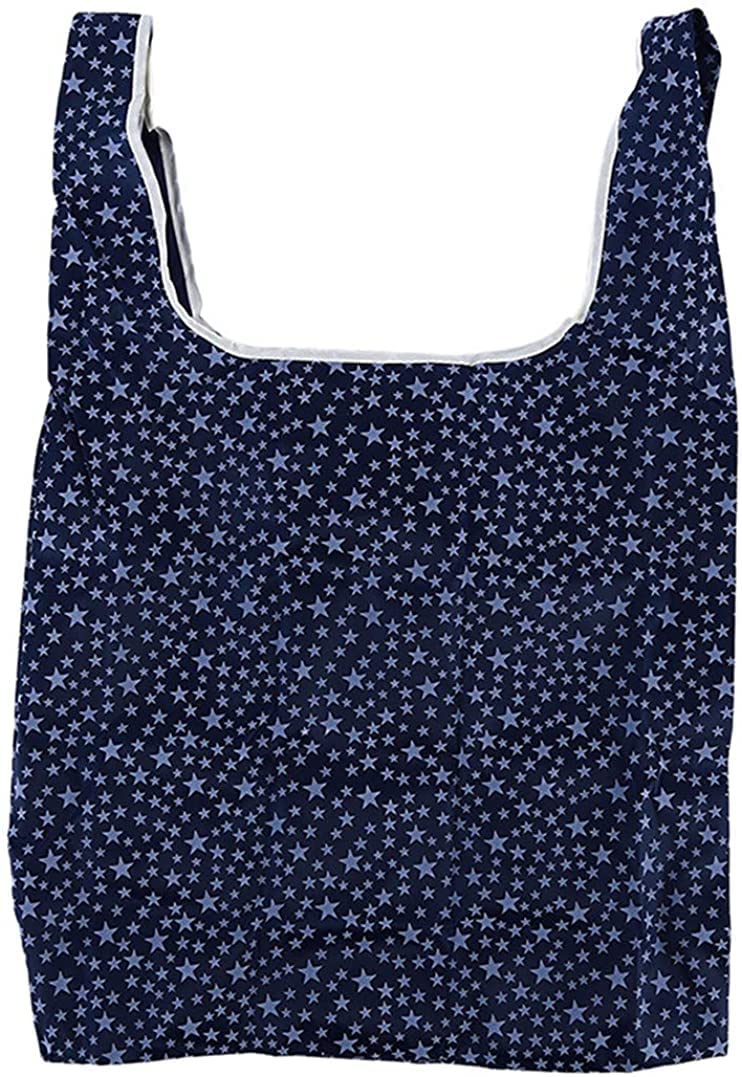 Foldable Reusable Shopping Bag - Portable Tote with Large Capacity for Groceries, Travel & Beach - Eco-Friendly Storage Pouch for Women & Men