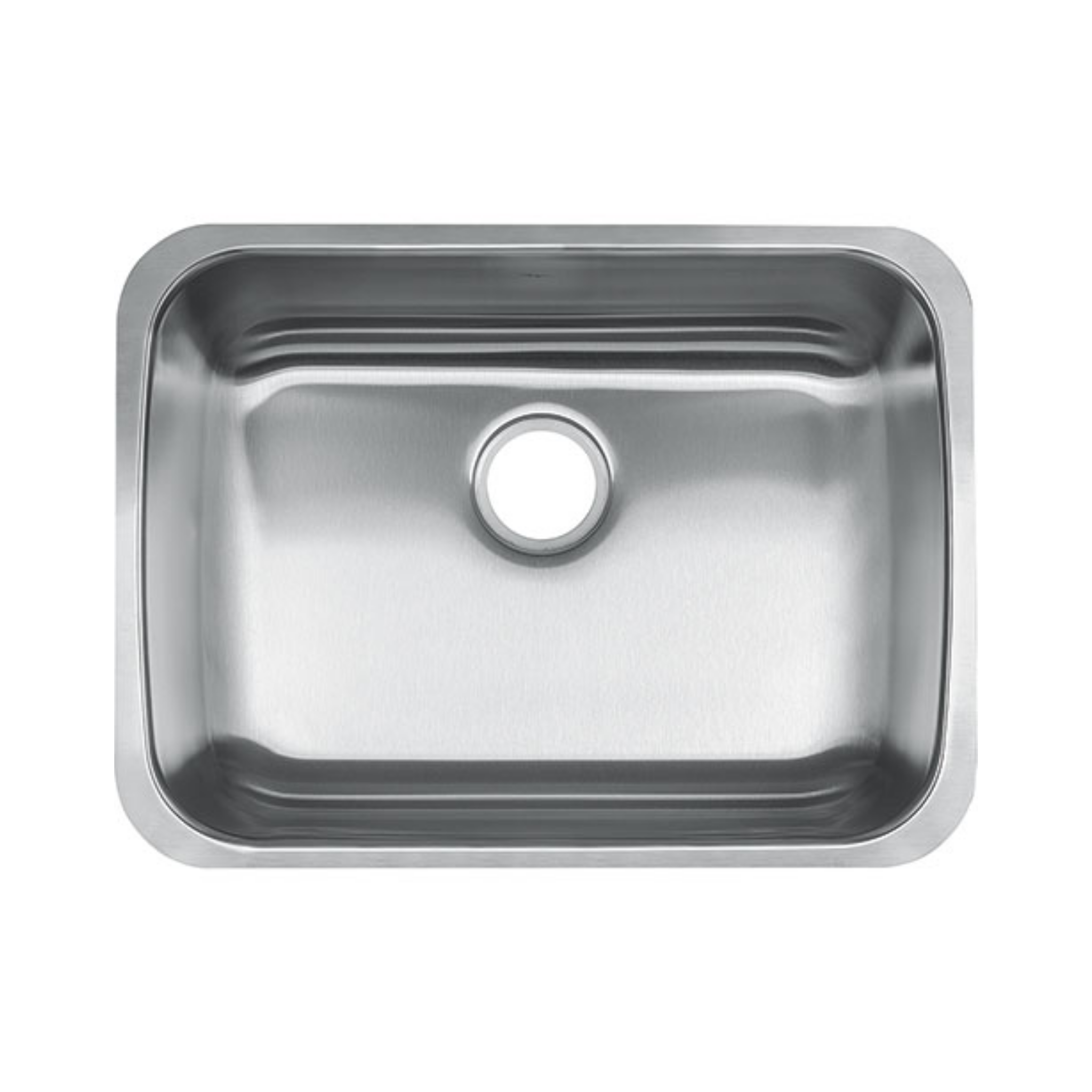 Kindred Reginox 25 Undermount Single Bowl Stainless Steel ADA Kitchen Sink RSU1925 55N - Perfect for Modern Kitchens & ADA Compliant Spaces