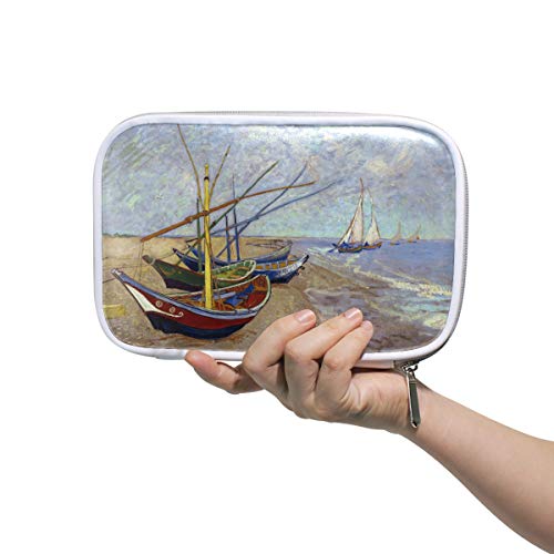 Vincent Van Gogh Pencil Case & Cosmetic Bag - Large Capacity Makeup Organizer for Travel, School, Work | Post Impressionist Art Design | Perfect for Artists, Students & Professionals