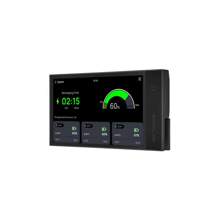 EcoFlow Portable Power Station Kit with Console - Solar Generator for Camping, RV, Emergency Backup & Off-Grid Power Supply