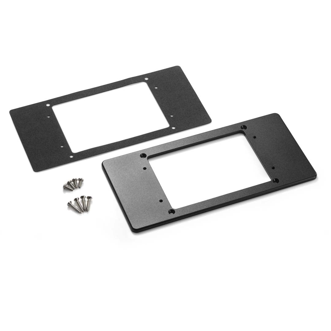 JL Audio MMP 1 BK MediaMaster Mounting Adapter Plate - 8.67 x 4.22 Inch Universal Car Stereo Installation Kit for Seamless Audio System Upgrade