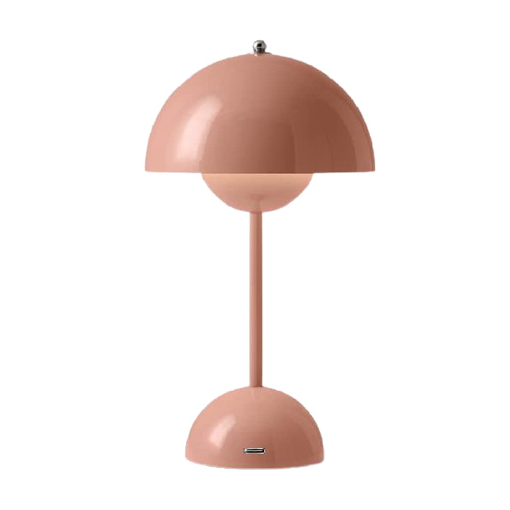 Nordic Retro Flower Bud Table Lamp - Pink LED Night Light for Bedroom, Bedside, Wedding Gift & Home Decor | Perfect for Cozy Nights & Romantic Ambiance