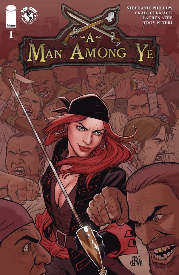 A Man Among Ye #1 Cover A Cermak - Pirate Adventure Comic Book for Collectors & Fans | Perfect for Gifts, Reading & Display