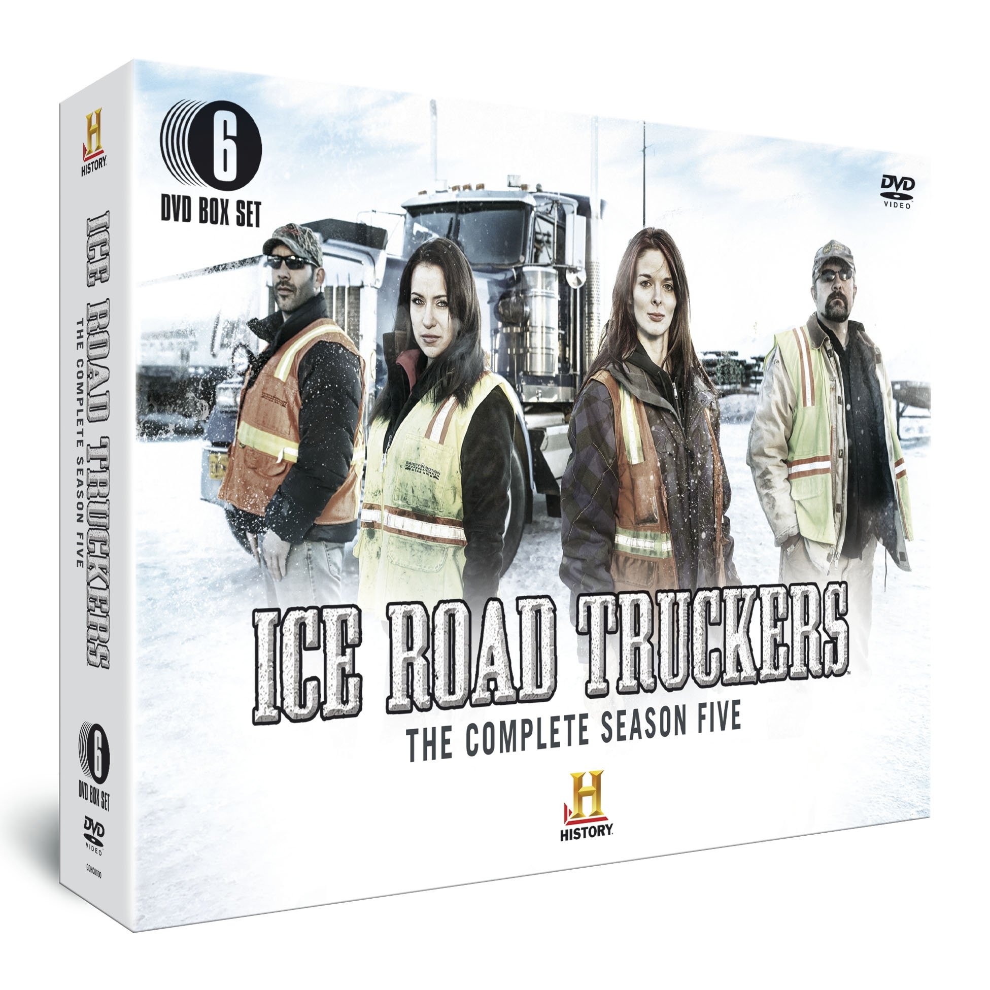 Ice Road Truckers Season 5 DVD Box Set - 6 Disc Complete Collection | Extreme Trucking Adventure Series | Perfect Gift for Truck Enthusiasts & Reality TV Fans | Great for Home Entertainment & Collector's Display