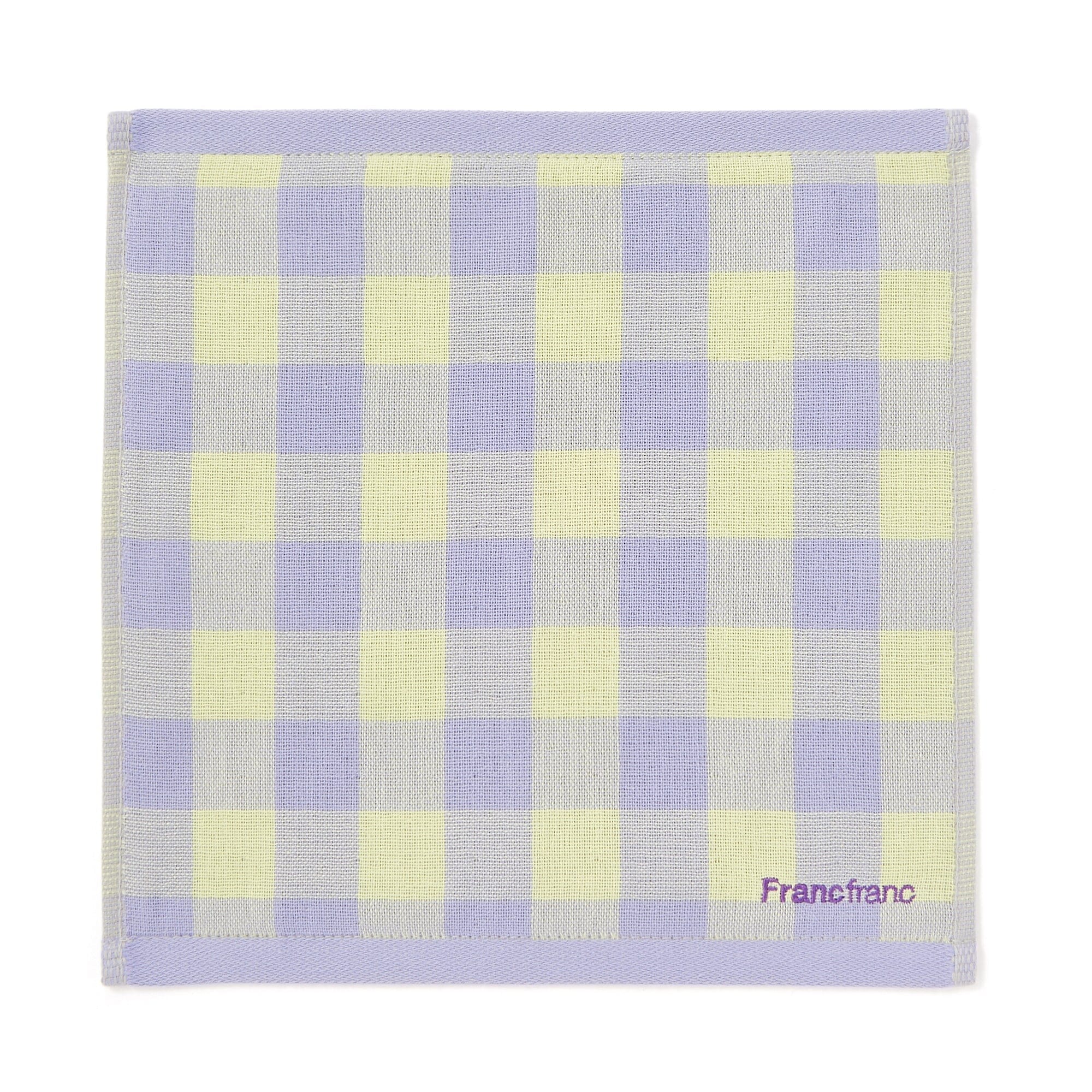 Antibacterial & Deodorizing Handkerchief - Breathable Gauze & Pile Fabric - Purple - Perfect for Travel, Gym & Everyday Hygiene Protection