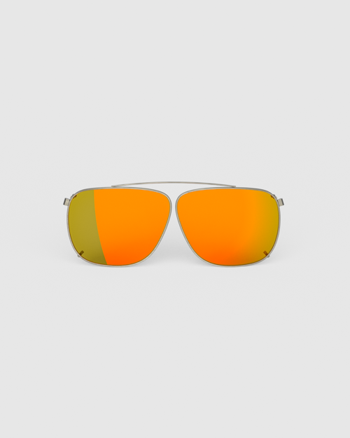 Sporter Clip On Sunglasses - Medium Yellow Lens for Outdoor Sports & Driving - UV Protection & Anti-Glare