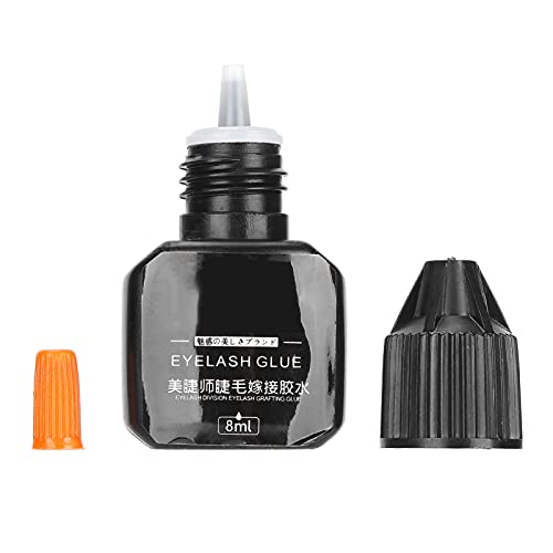 Professional Eyelash Extension Glue - Long Lasting Lash Adhesive for Salon & Home Use | Safe for Sensitive Eyes | Perfect for Women & Girls Makeup | Great for Daily Wear, Special Occasions & Bridal Looks
