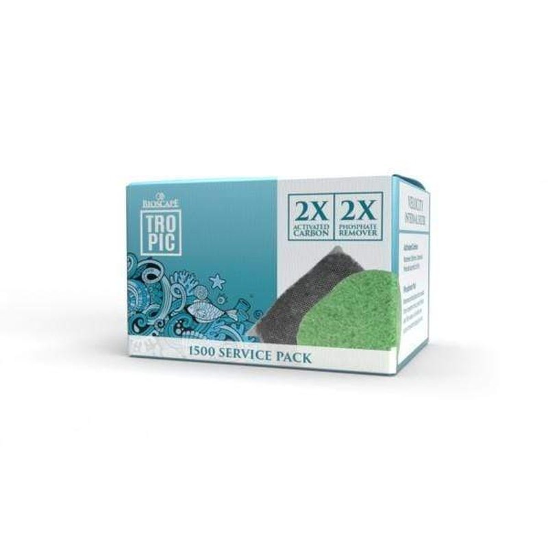 Bioscape Carbon & Phosphate Cartridges for Velocity 1500 - 2 Pack | High-Efficiency Water Filtration | Perfect for Aquariums, Ponds & Hydroponic Systems