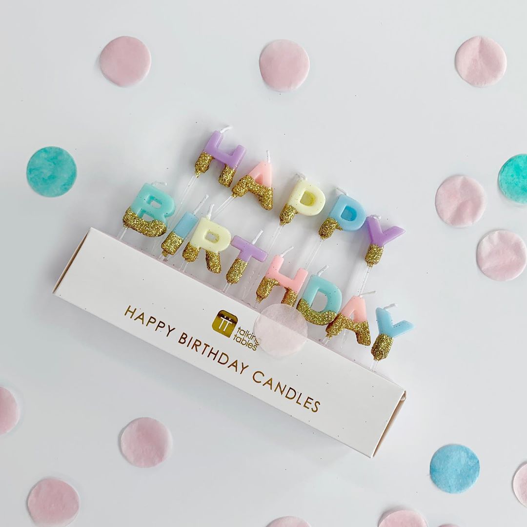 Personalized Birthday Candles - Custom Name & Number Candles for Cakes, Cupcakes & Desserts - Perfect for Birthday Parties, Celebrations & Special Occasions