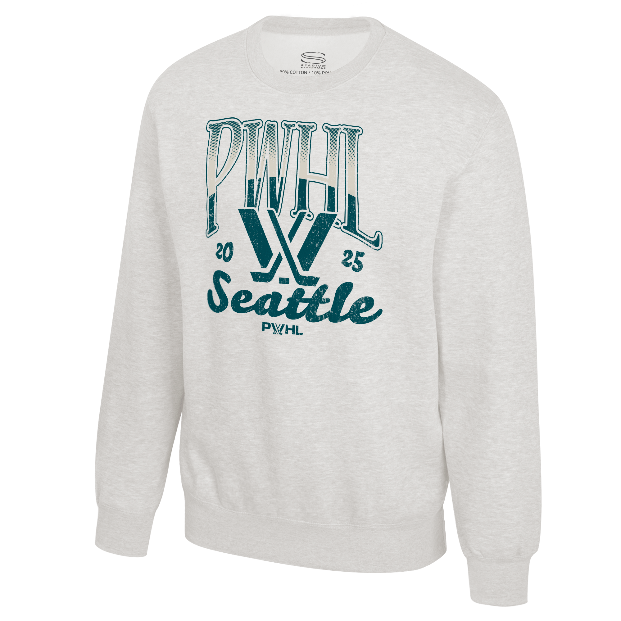 Seattle Seahawks Sky High Fleece Crewneck Sweatshirt - NFL Team Apparel for Men & Women - Cozy Warm Pullover for Game Day & Casual Wear