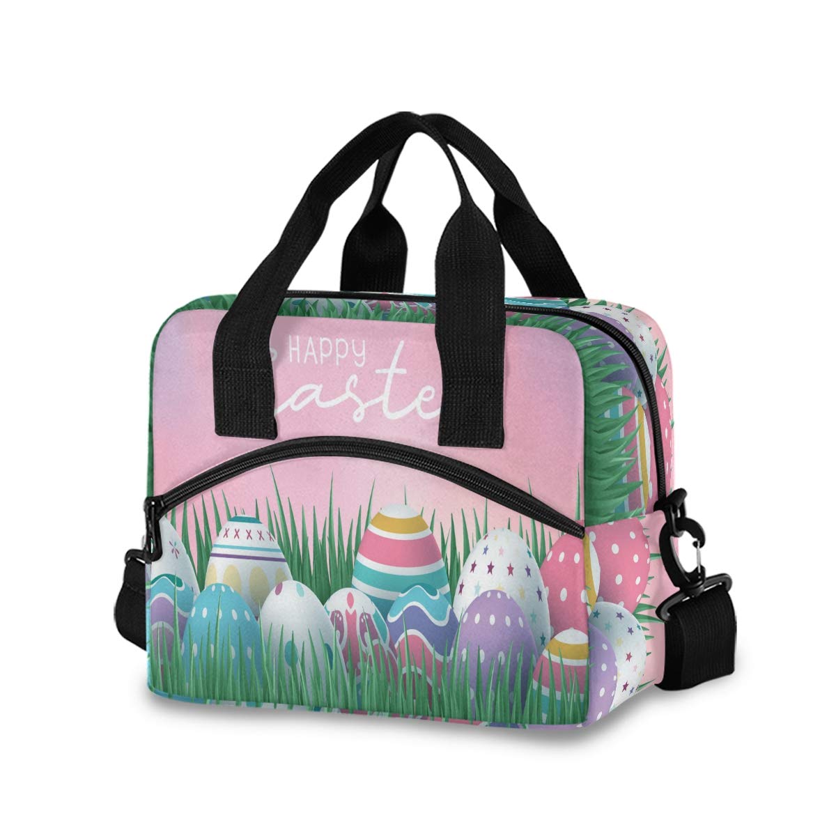 Blueangle Insulated Easter Lunch Bag for Women & Men - Leakproof Cooler Bag with Adjustable Shoulder Strap - Perfect for Work, School, Picnics & Outdoor Activities