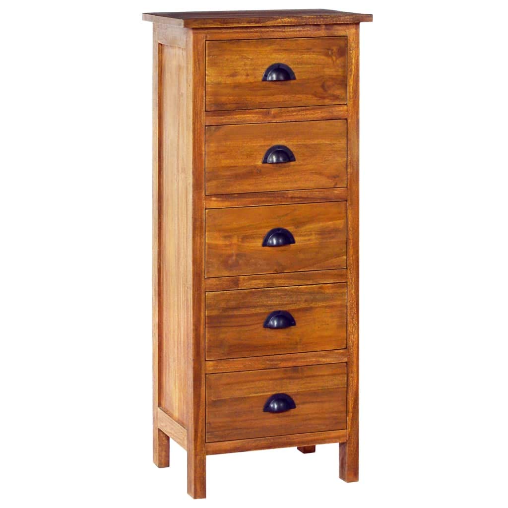 Modern 5-Drawer Console Table - Entryway Buffet, Sideboard & Sofa Table for Living Room & Kitchen | Perfect for Hallway Storage, Dining Room Decor & Small Space Organization