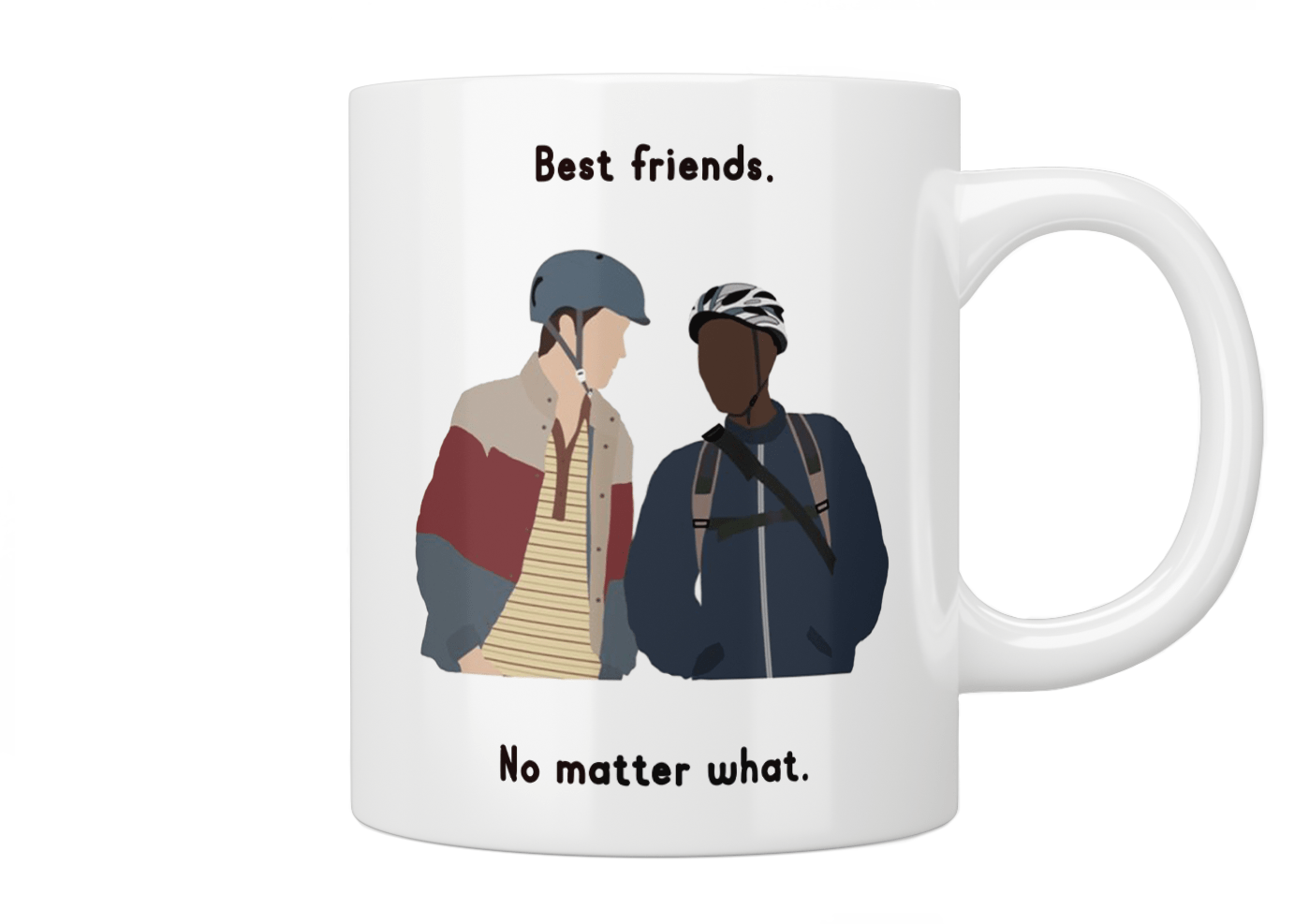 Funny Sex Education TV Show Mug - Otis & Eric Best Friends Coffee Cup - Perfect Gift for Fans, Office Use, or Relaxing at Home
