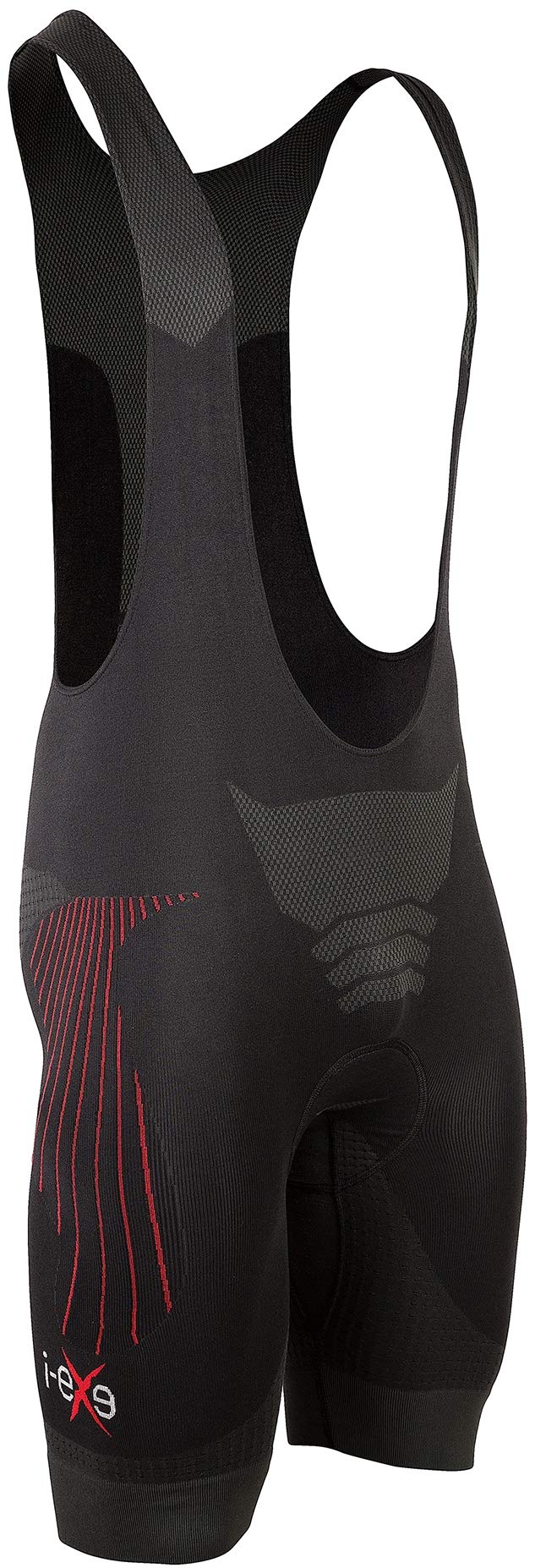 Premium I-EXE Italian-Made Compression Cycling Bib Shorts - Breathable & Performance Bike Shorts for Men & Women - Ideal for Road Cycling, Spinning & Triathlon Training