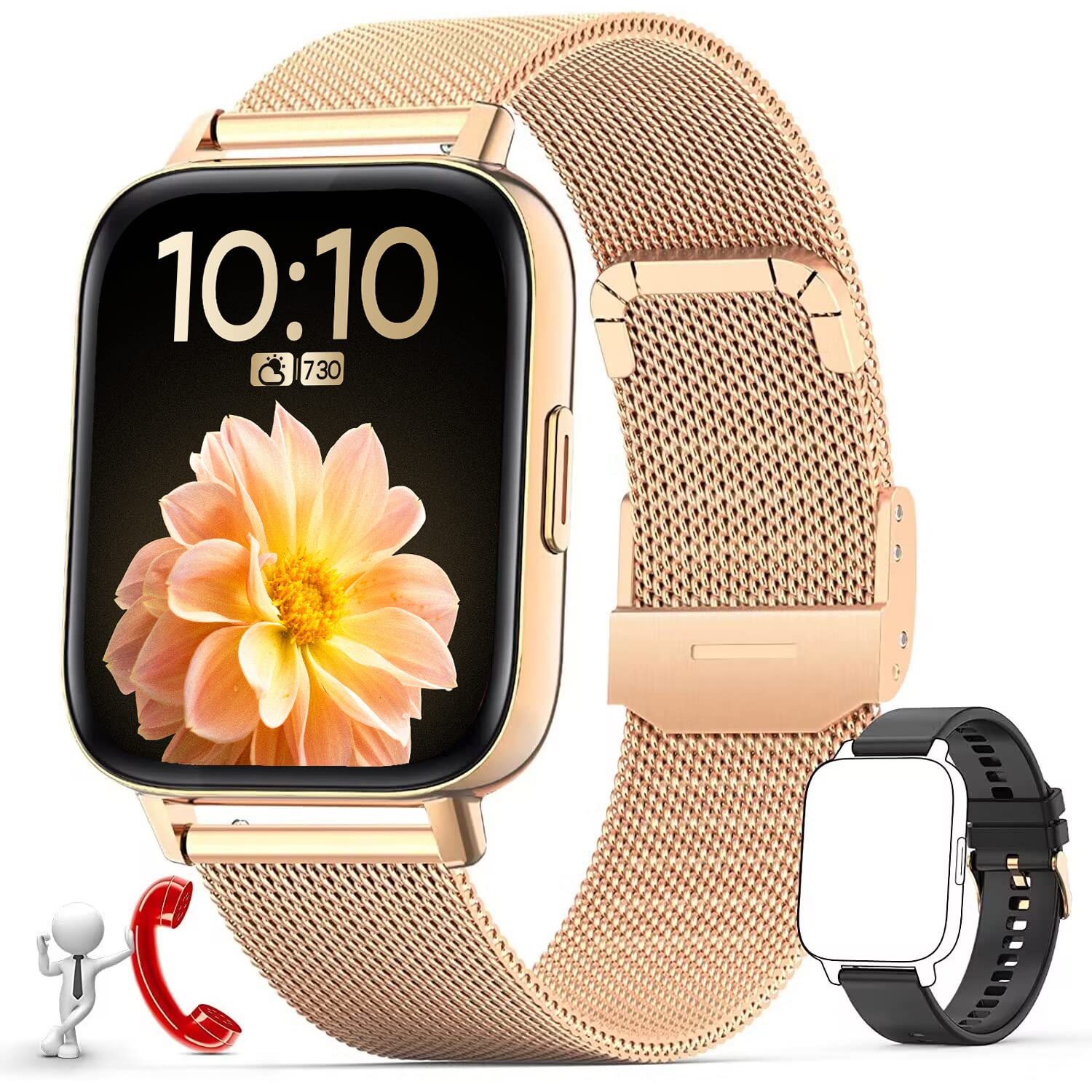 Nemheng Smart Watch for Women & Men - 1.69