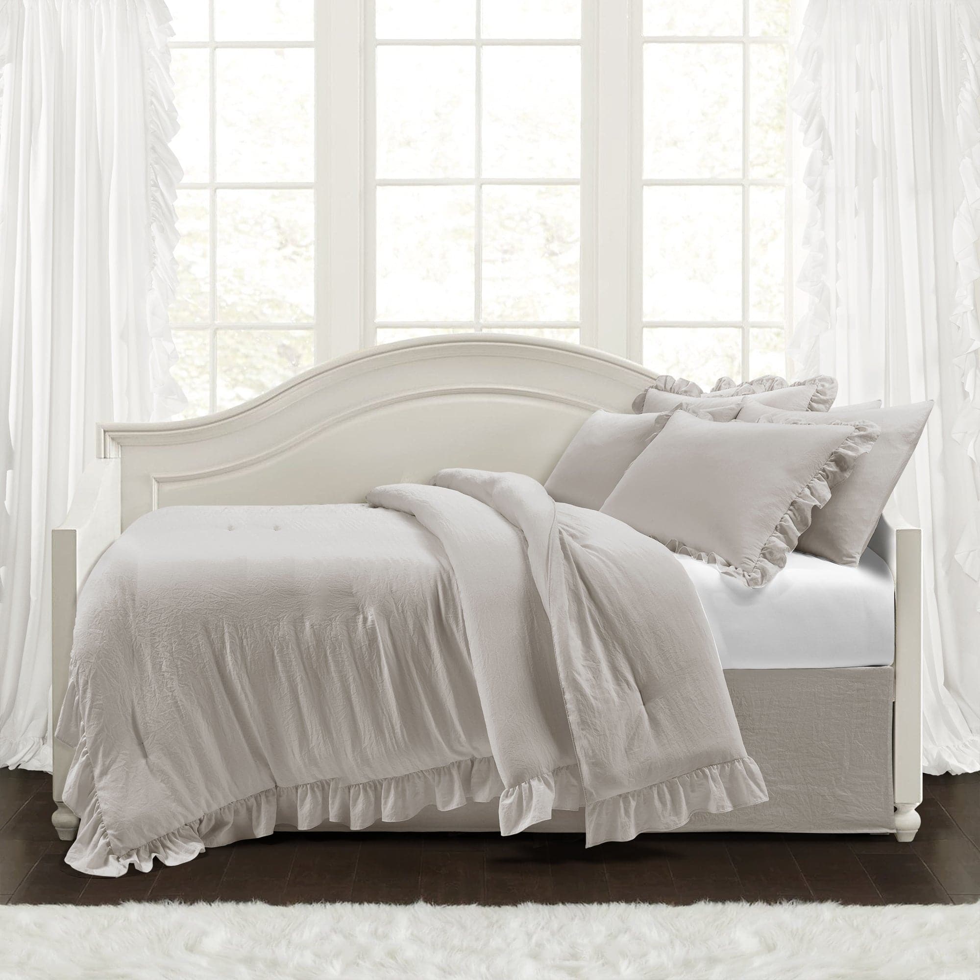 Reyna 6-Piece Daybed Comforter Set - Soft & Cozy Bedding for Twin Beds - Perfect for Guest Rooms, Dorms, and Small Spaces