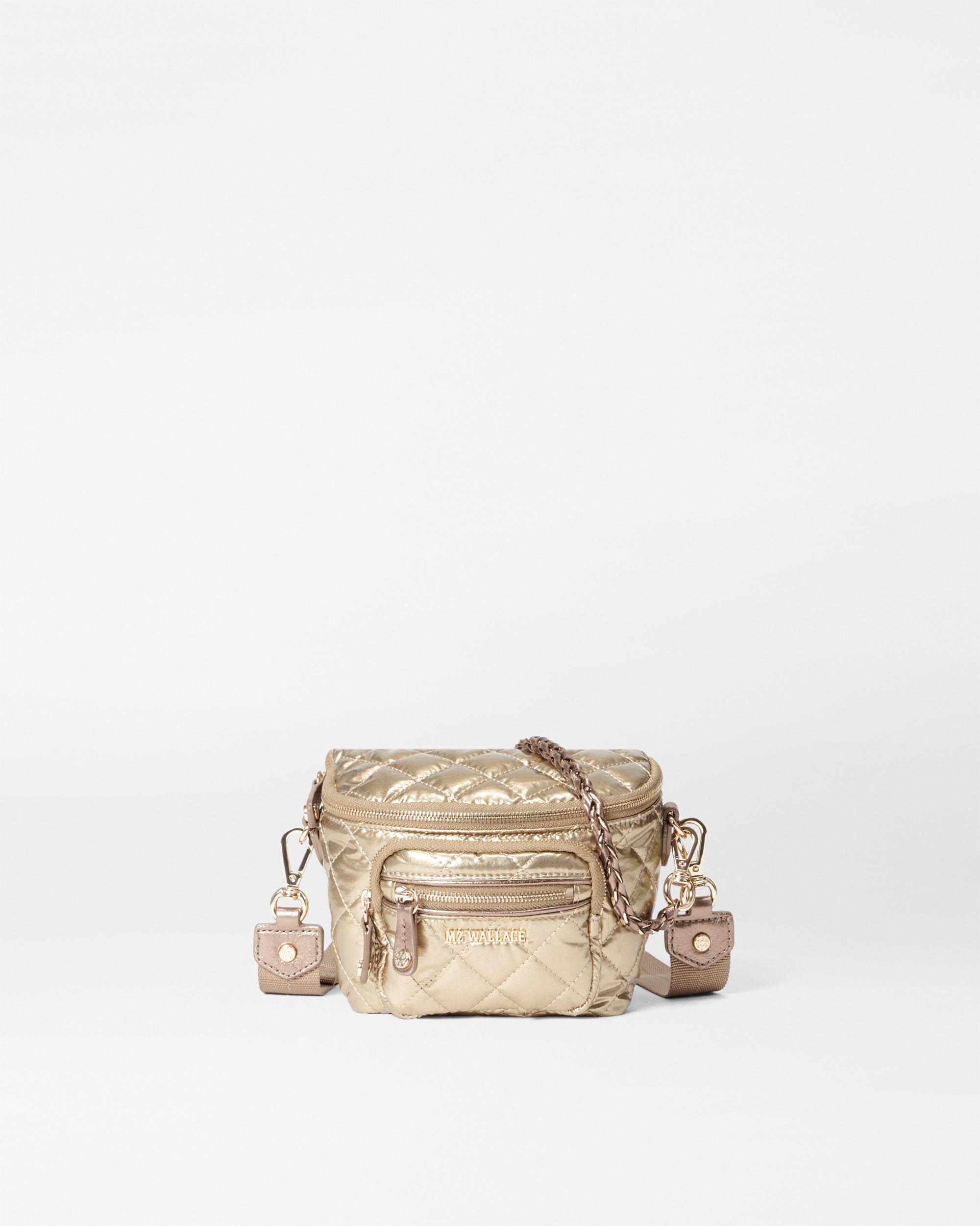 Vintage Gold Metallic Micro Crosby Crossbody Bag - Elegant & Stylish for Women's Daily Use, Parties, and Special Occasions